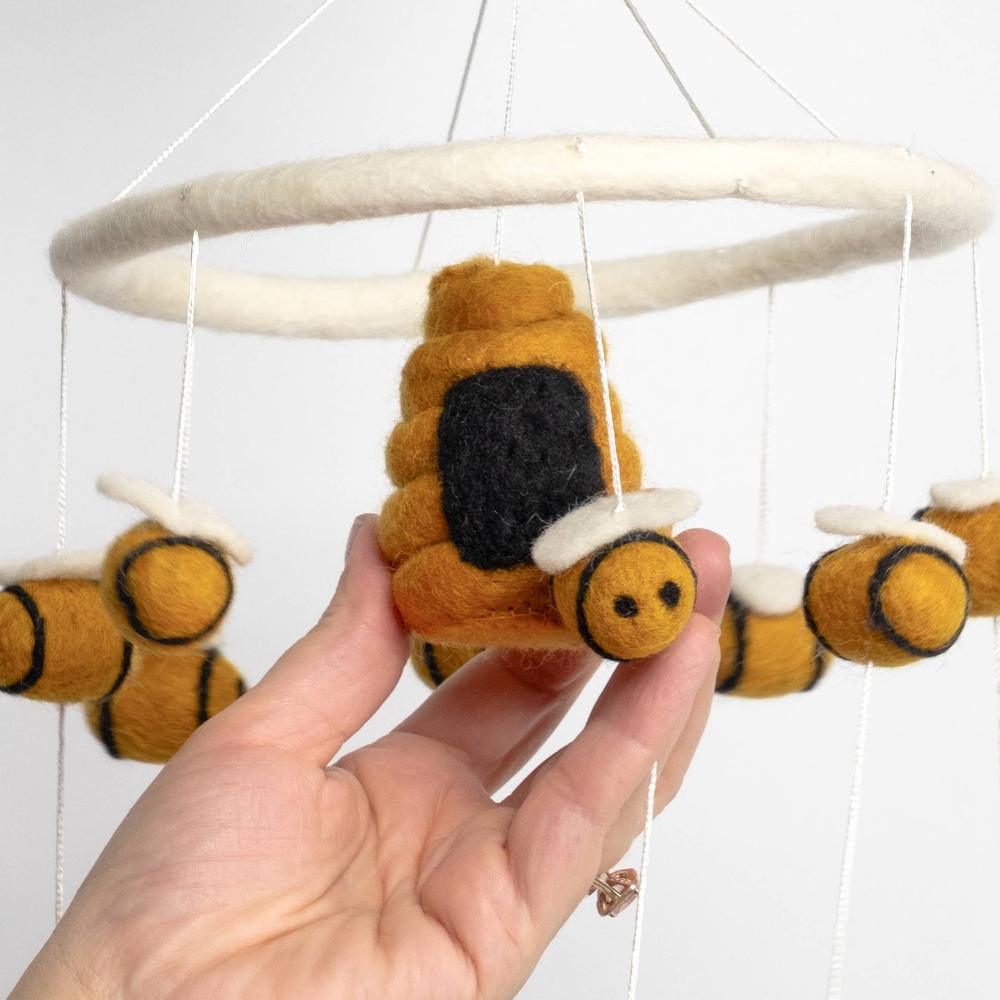 Baby Mobile - Flying Bee - Nursery Decor