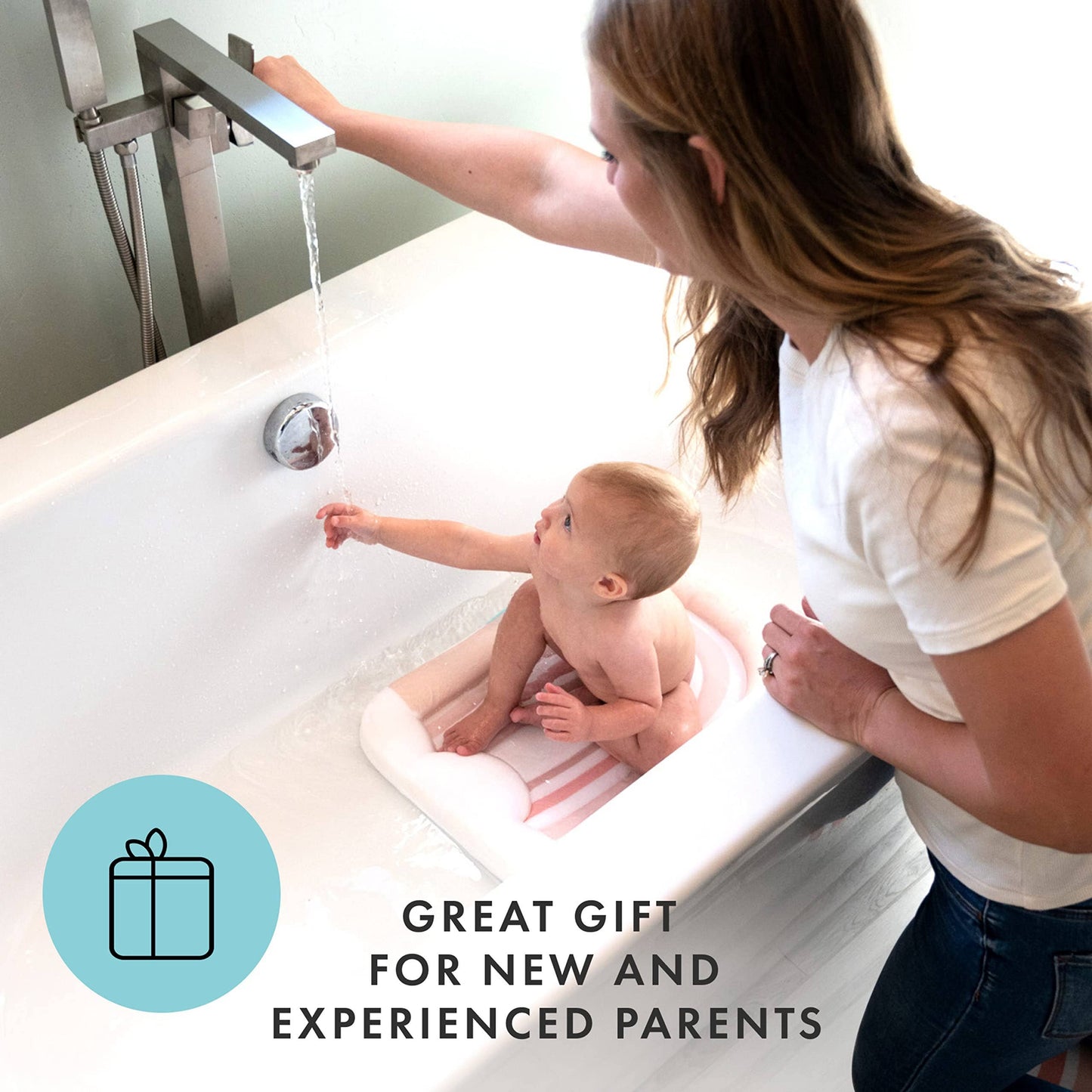 Blooming Bath Rainbow Bath Pad: Rainbow