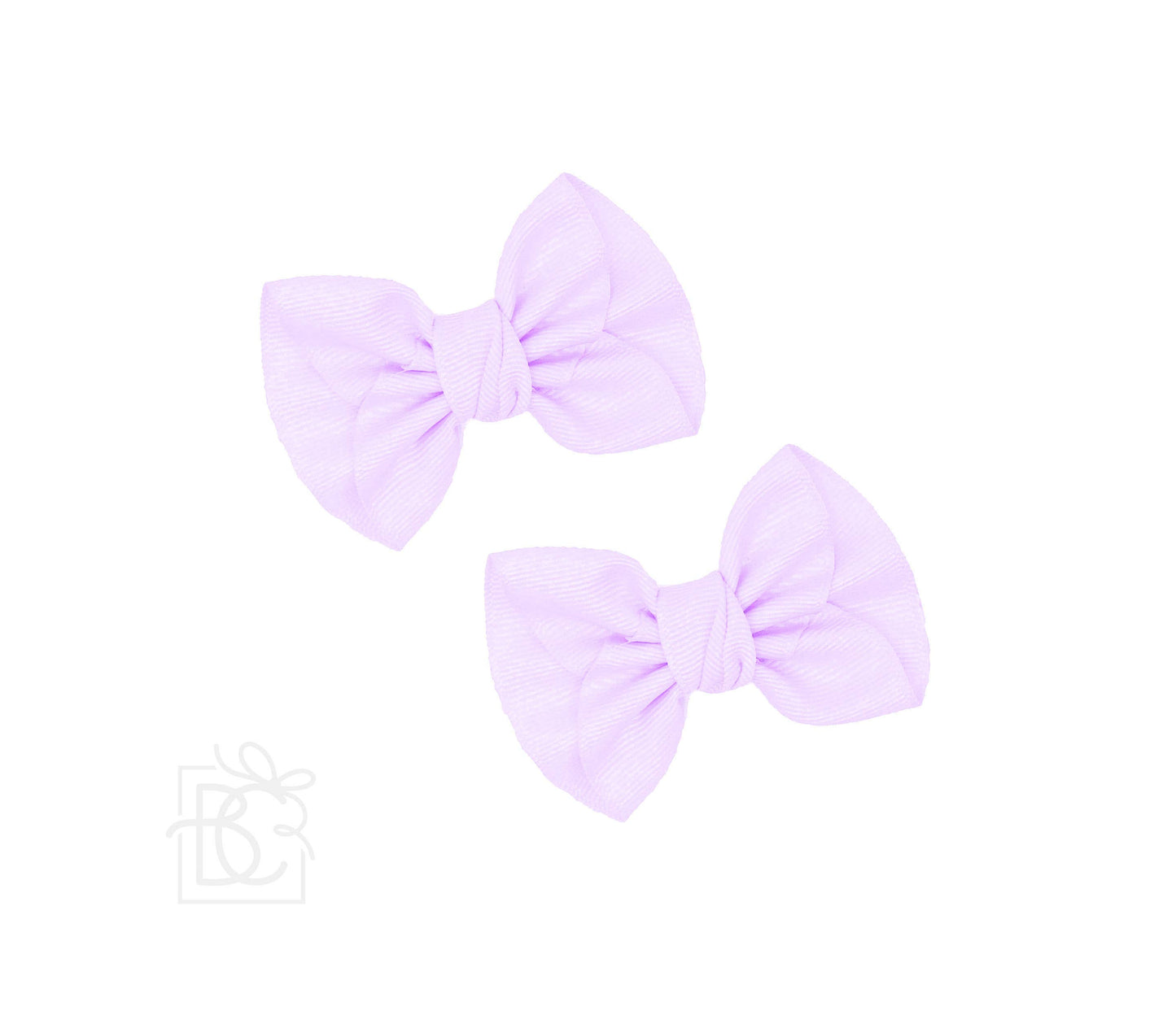 2 MINI ANNE BOWS W/CLIP: RED