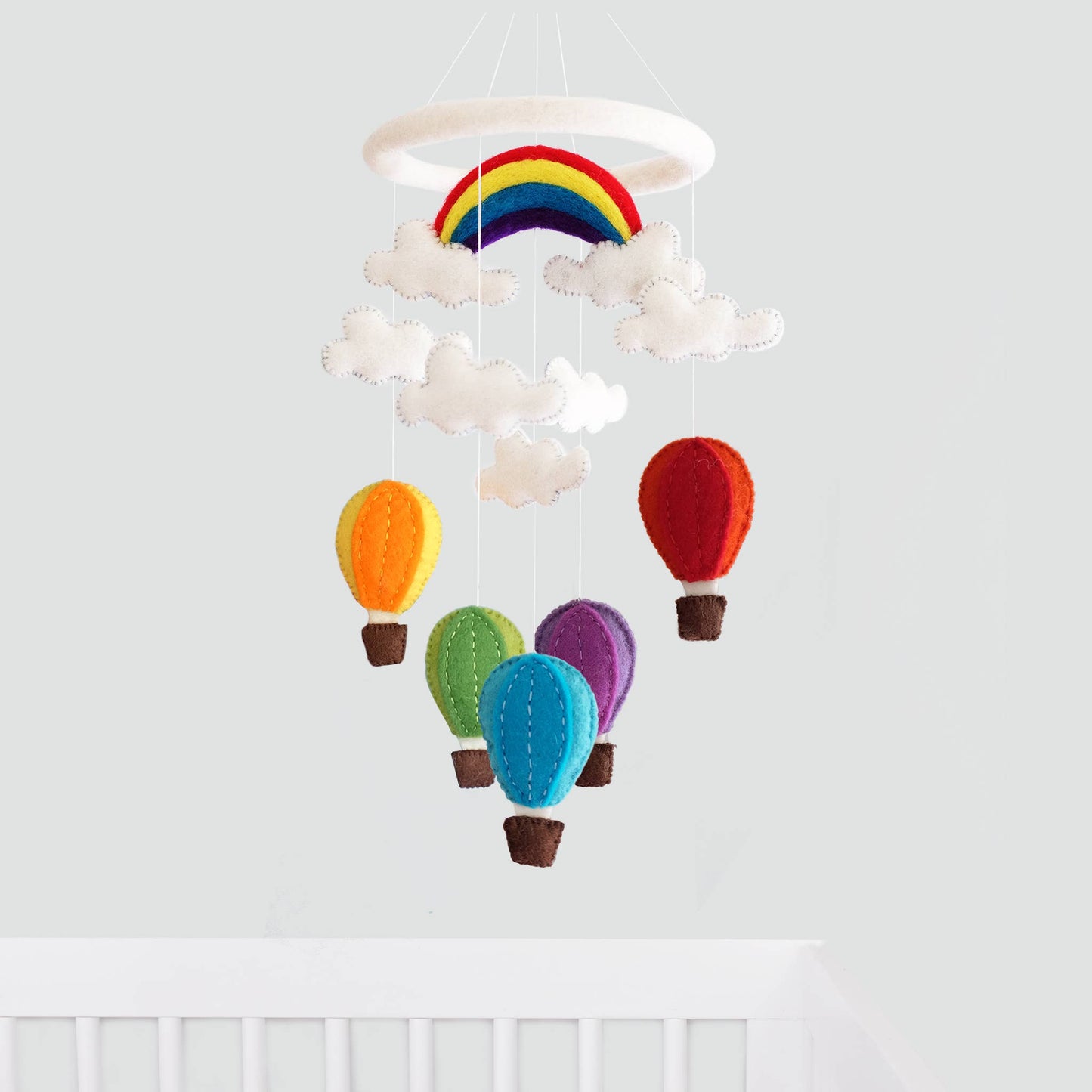 Baby Mobile - Hot Air Balloon - Nursery Decor