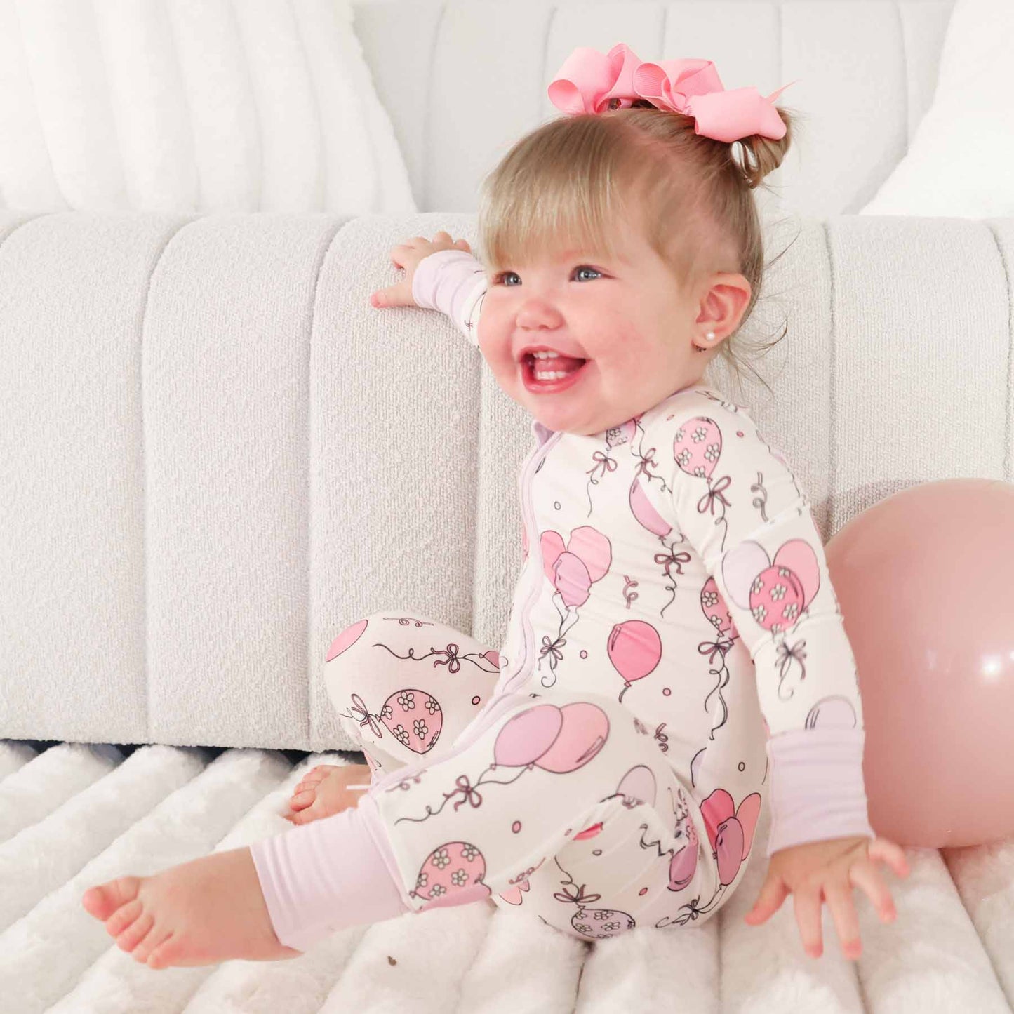 Party Time Convertible Zip Romper | Pink