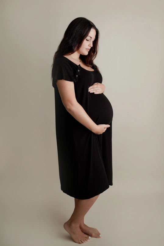 Mommy Labor, Delivery, and Nursing Gown