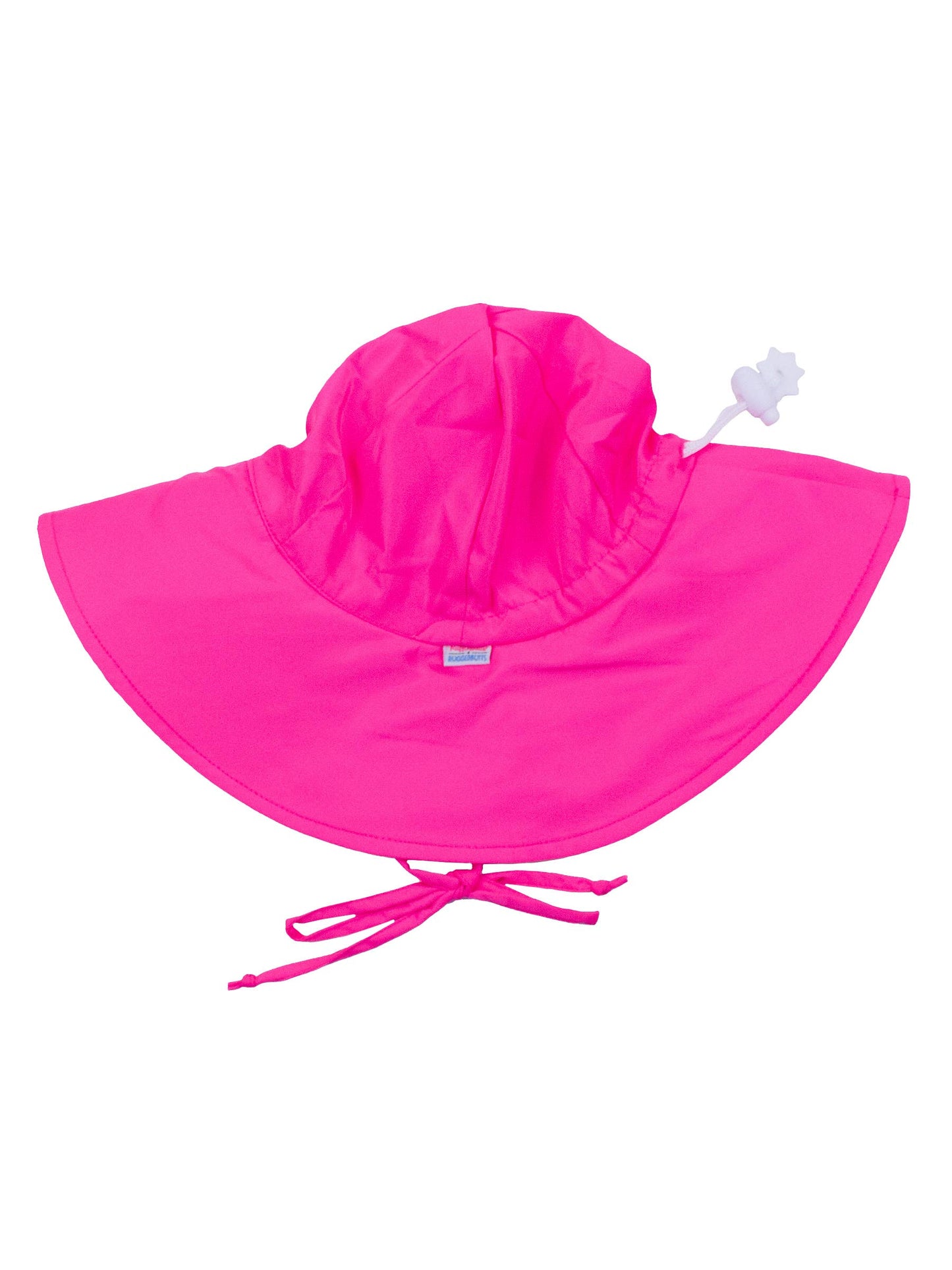 Neon Magenta Sun Protective Hat: Pink / 0-6m