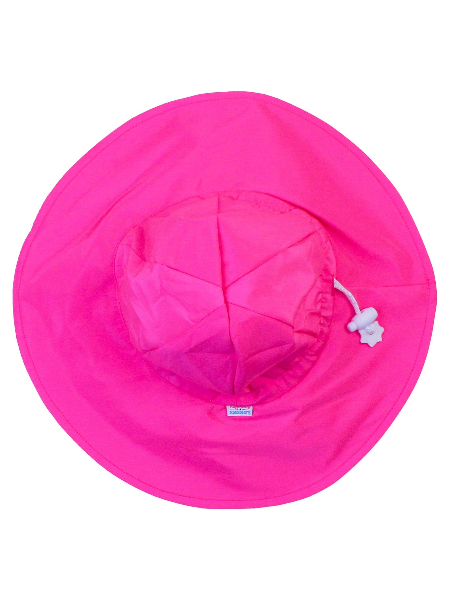 Neon Magenta Sun Protective Hat: Pink / 0-6m