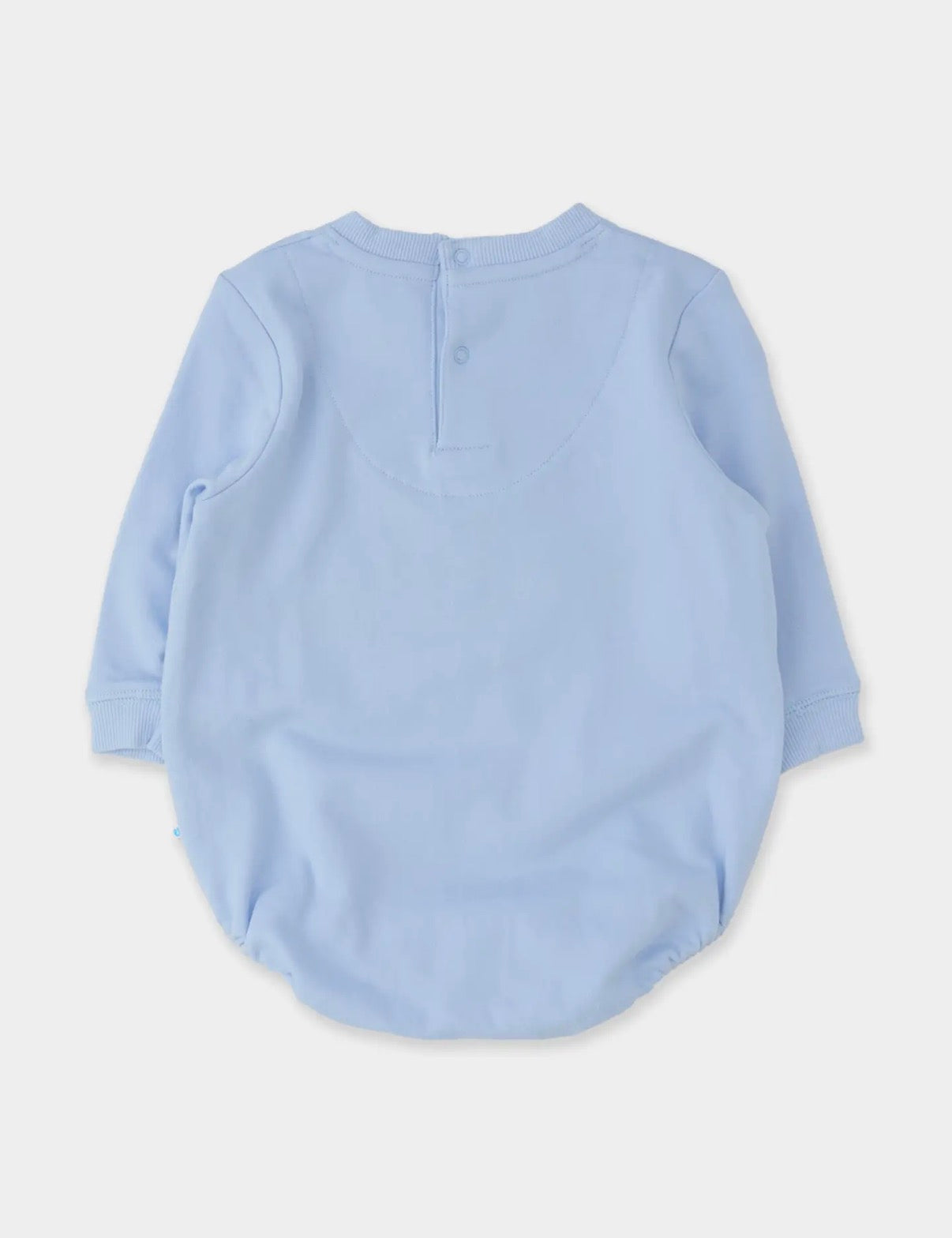 Baby Mallard Skies Applique
Sweatshirt Bubble Romper