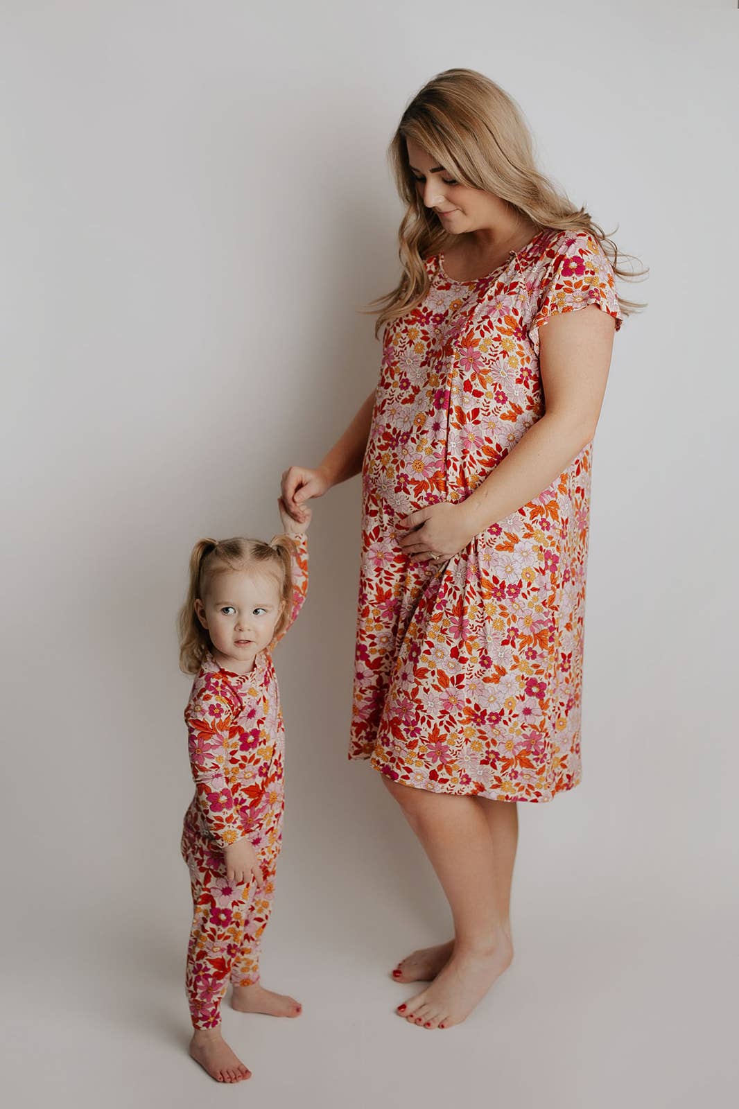 Wild Child Flower Jammies Kids Pjs & Lougewear: Newborn - 3 Montths