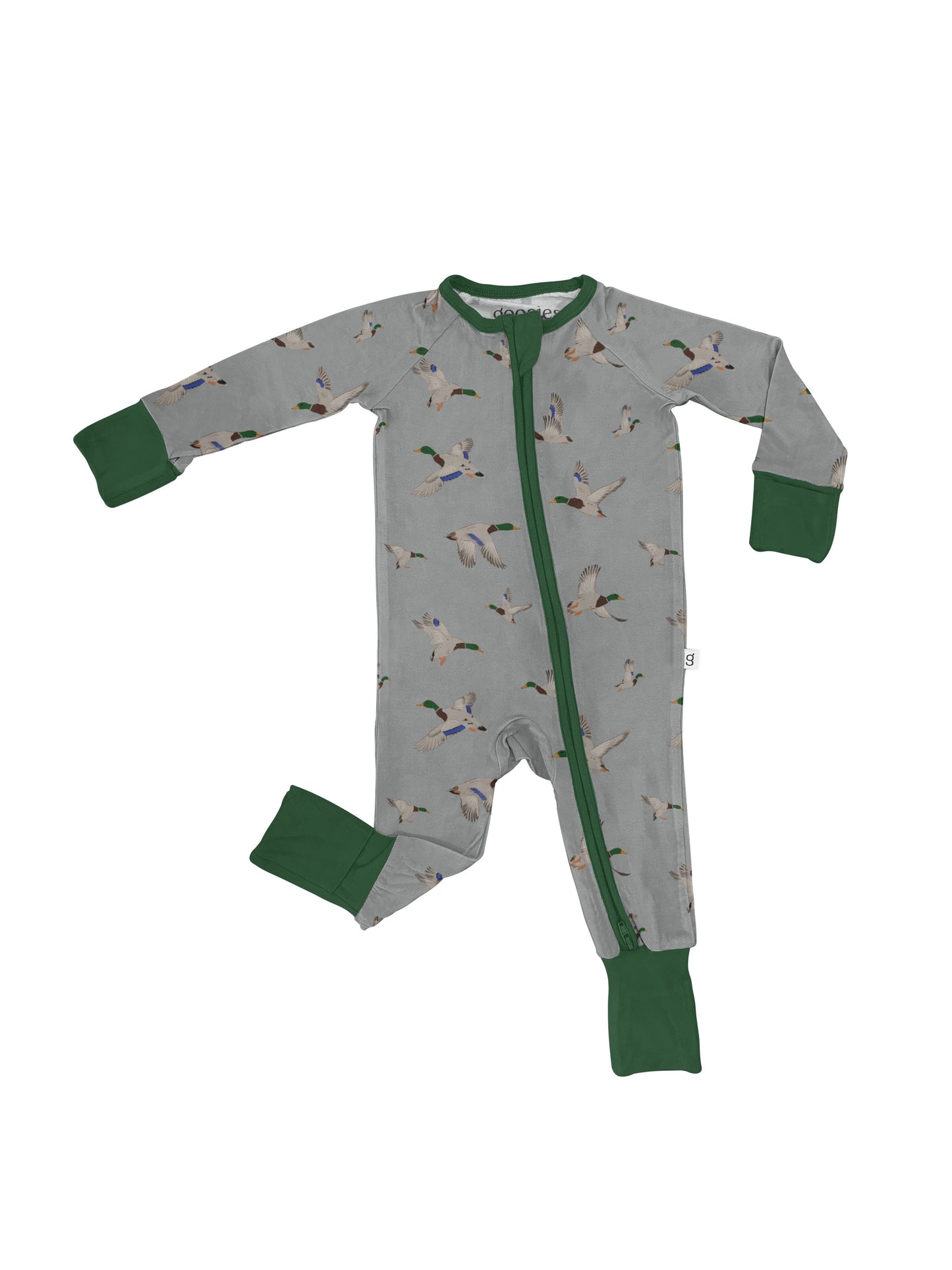 Mallards / Ducks - Convertible Zip PJs
