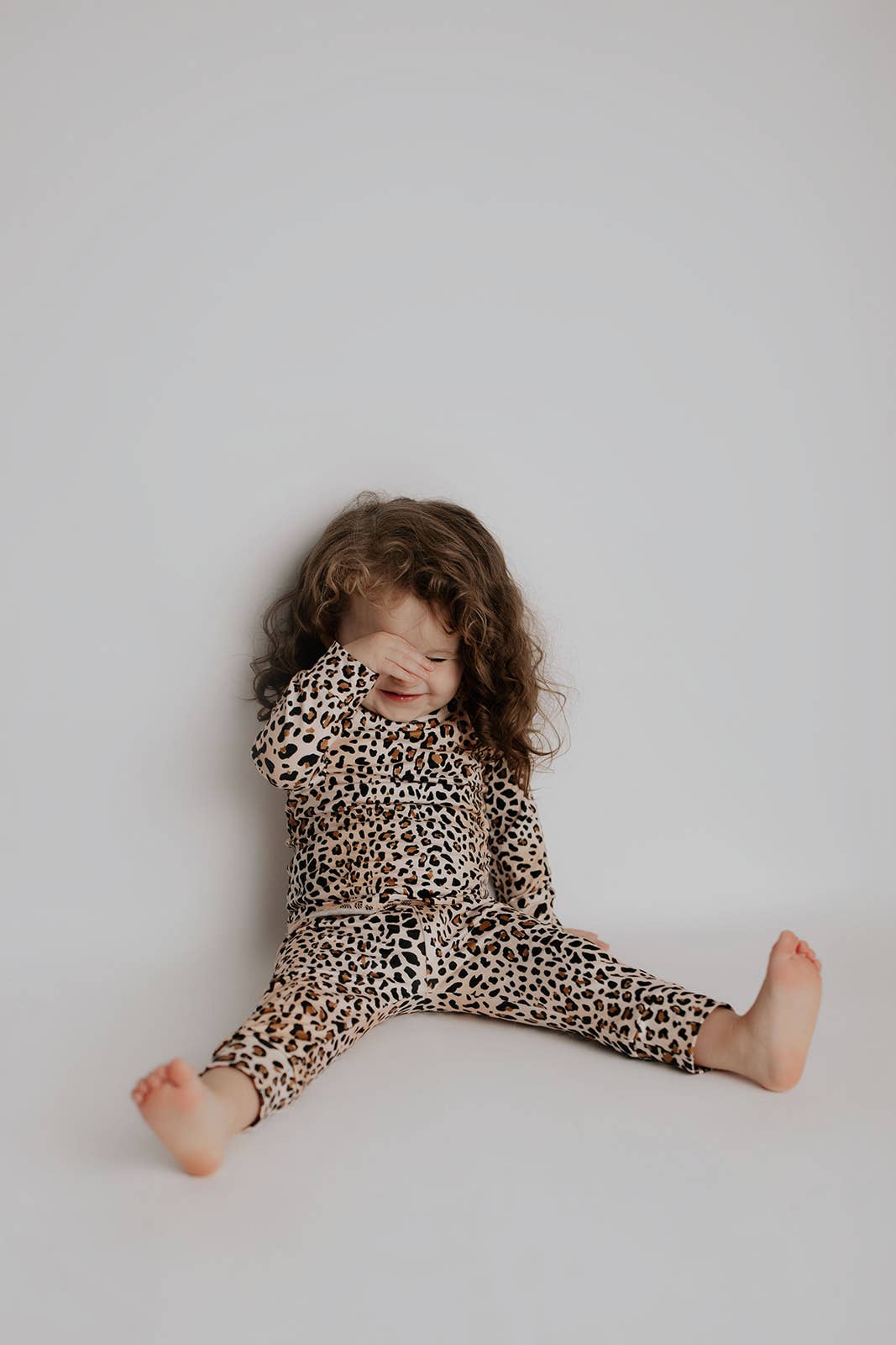 Leopard Jammies Kids Pjs and Lougewear: Newborn - 3 Montths