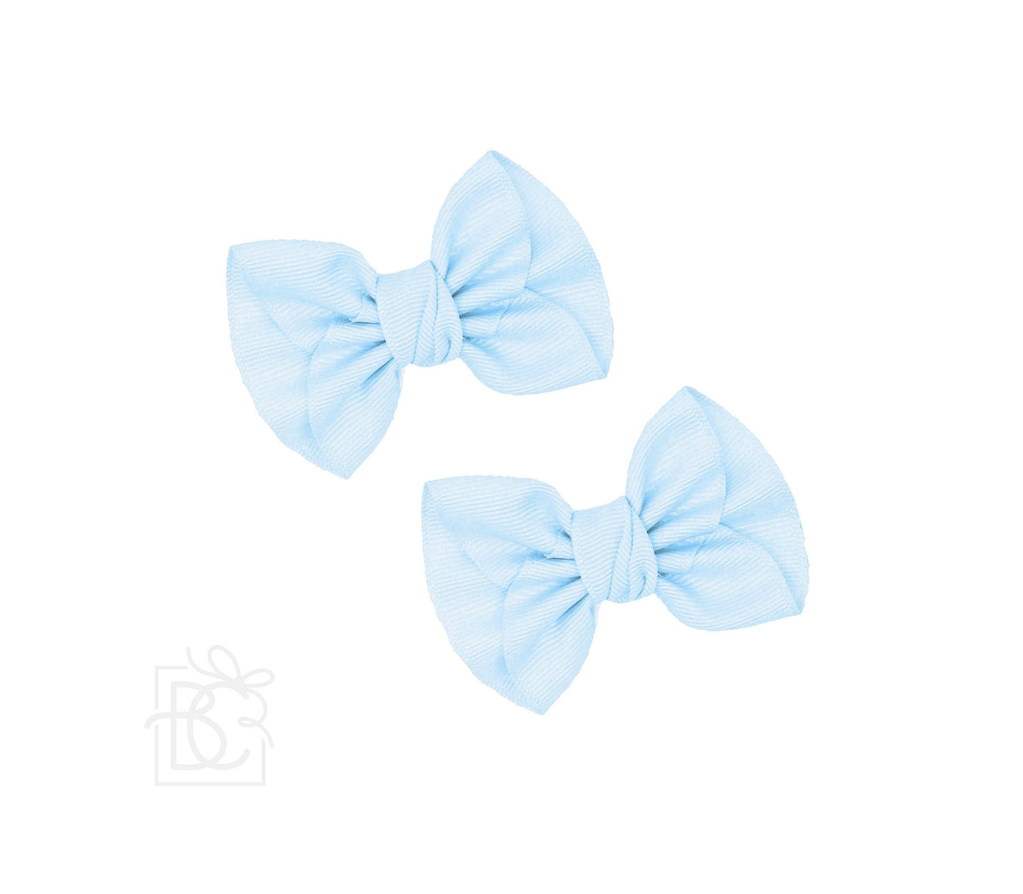 2 MINI ANNE BOWS W/CLIP: BLACK