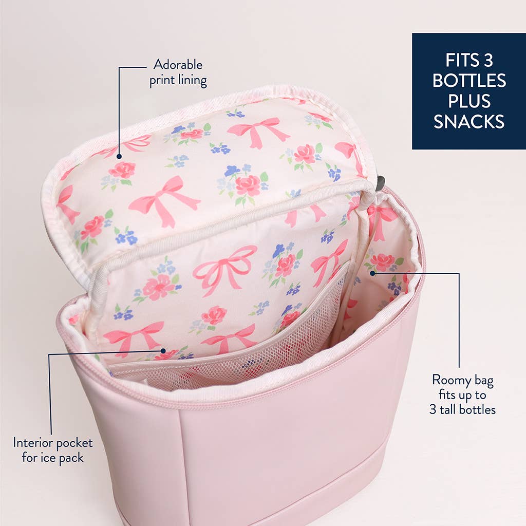 Chill Like A Boss™ Ribbons & Roses - Bottle Bag