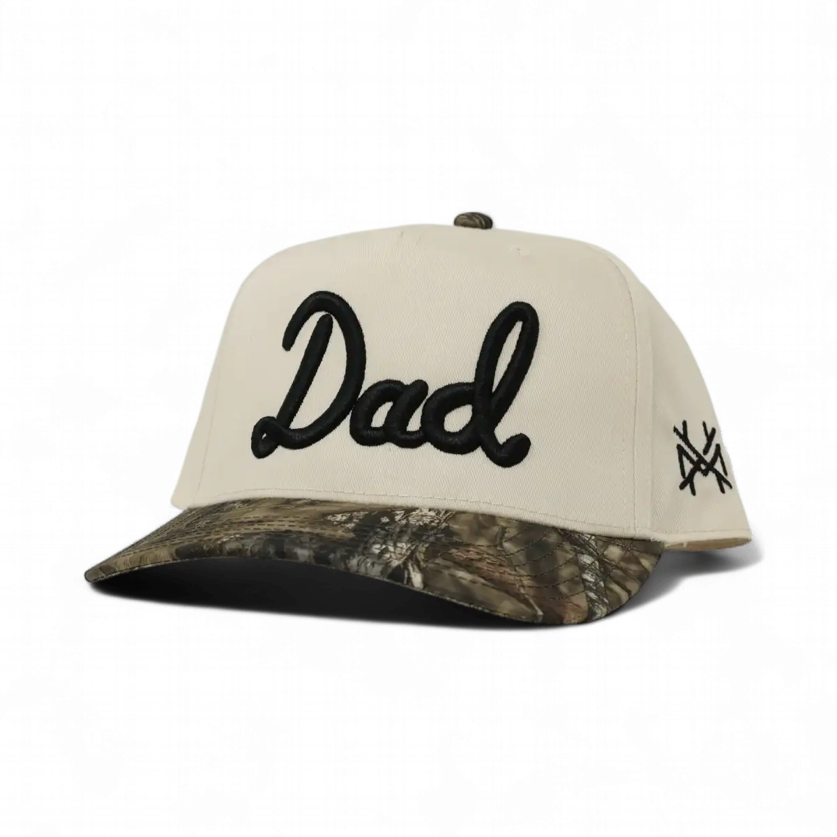 Dad Trucker Hat: Retro Edge/ Natural