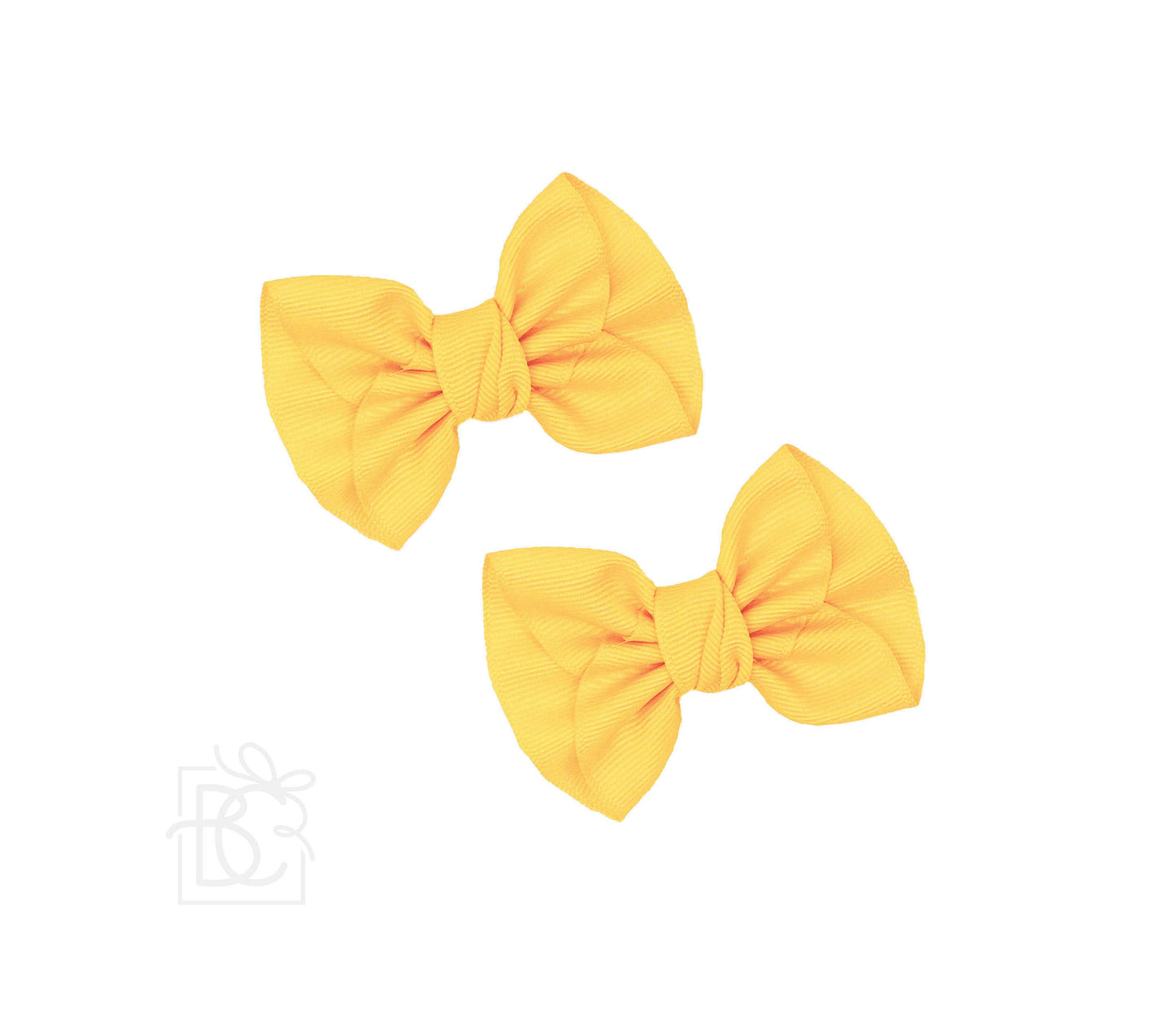 2 MINI ANNE BOWS W/CLIP: LIGHT PINK