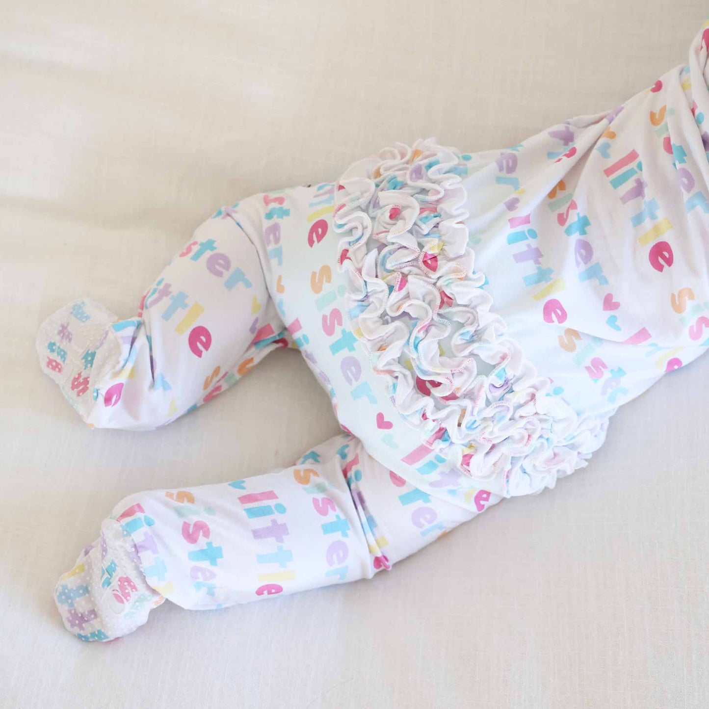 Little Brother Zipper Footie