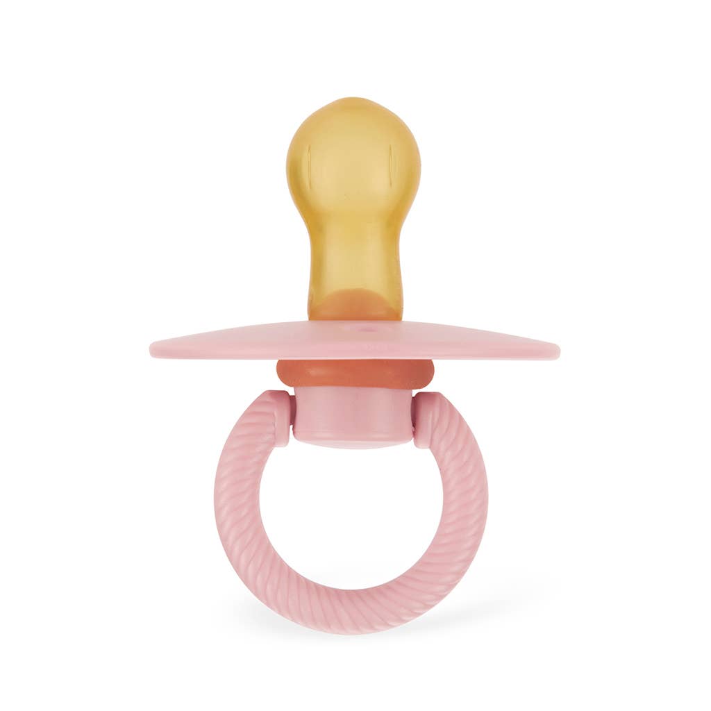 Itzy Soother™ Natural Rubber Paci Sets: Glow - Buttercream + Pistachio 6-18 M