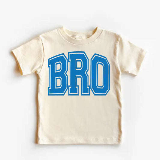 BRO Blue Varsity Tee