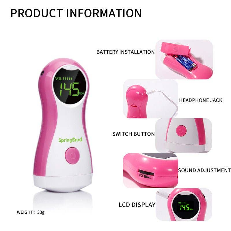 SpringBud FD-100C Fetal Doppler