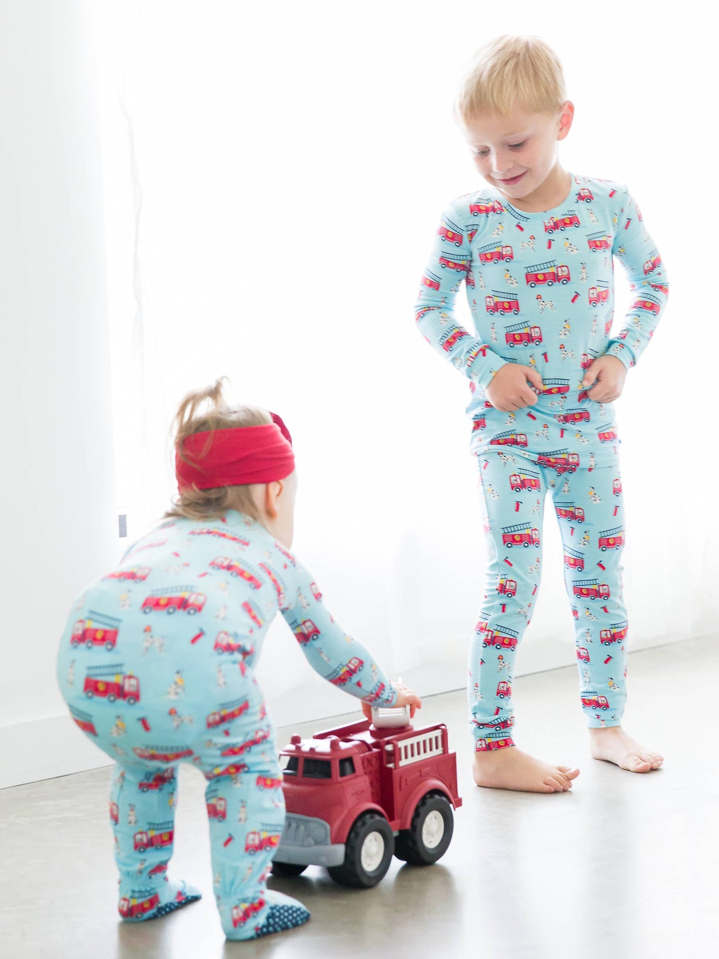 Paws To The Rescue Bamboo Viscose Footed One Piece Pajama