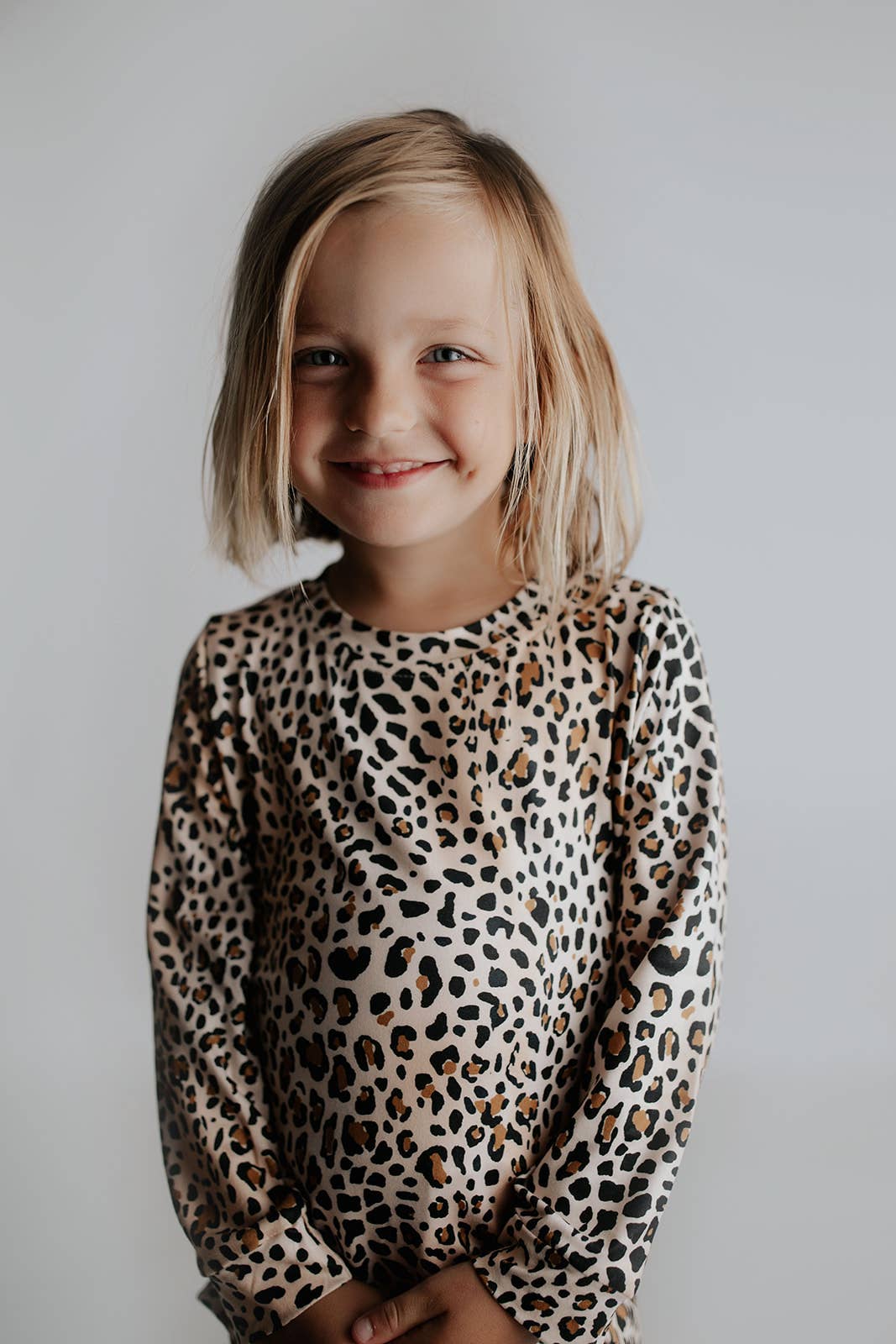 Leopard Jammies Kids Pjs and Lougewear: Newborn - 3 Montths