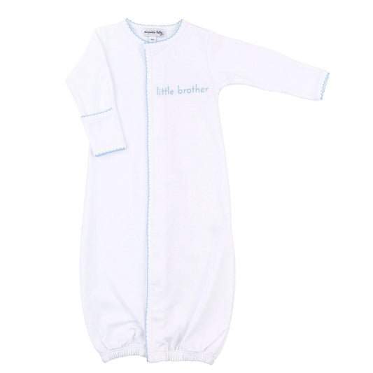 Little Brother Embroidered Converter: Preemie