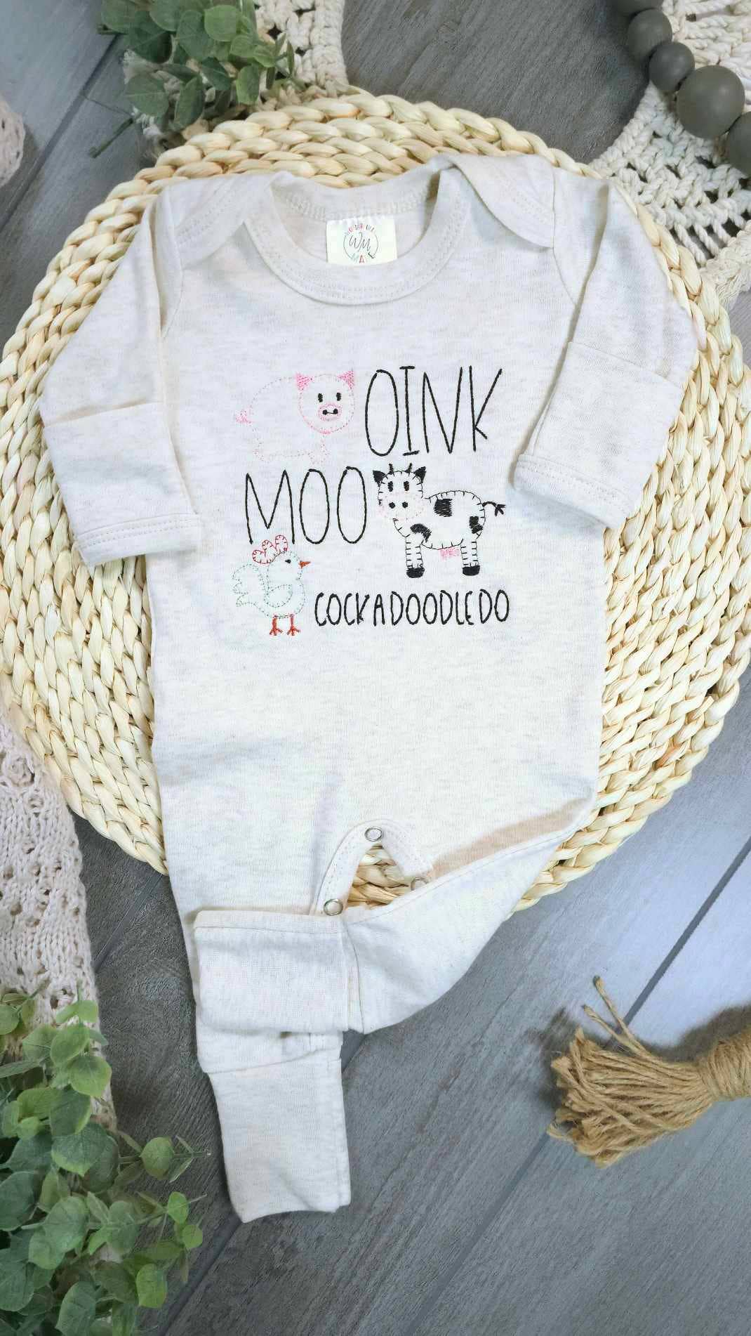 Farm Animals - Oink Moo CockadoodleDo: Newborn