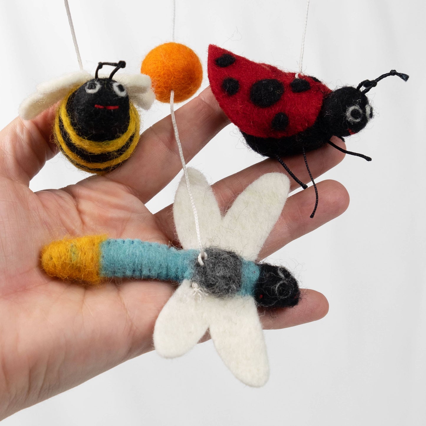 Baby Mobile - Spring Garden Friends - Nursery Decor