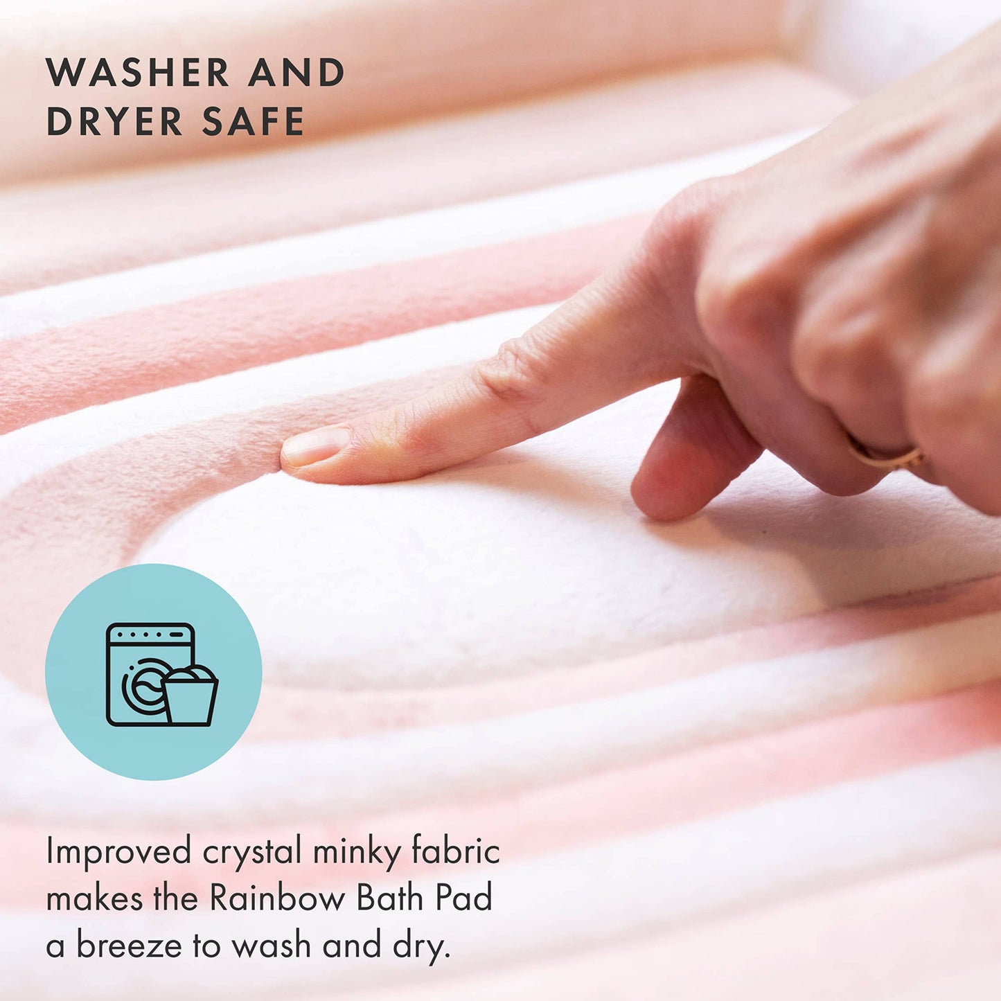 Blooming Bath Rainbow Bath Pad: Rainbow