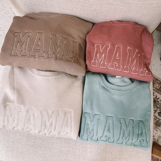 Embroidered MAMA Sweatshirt