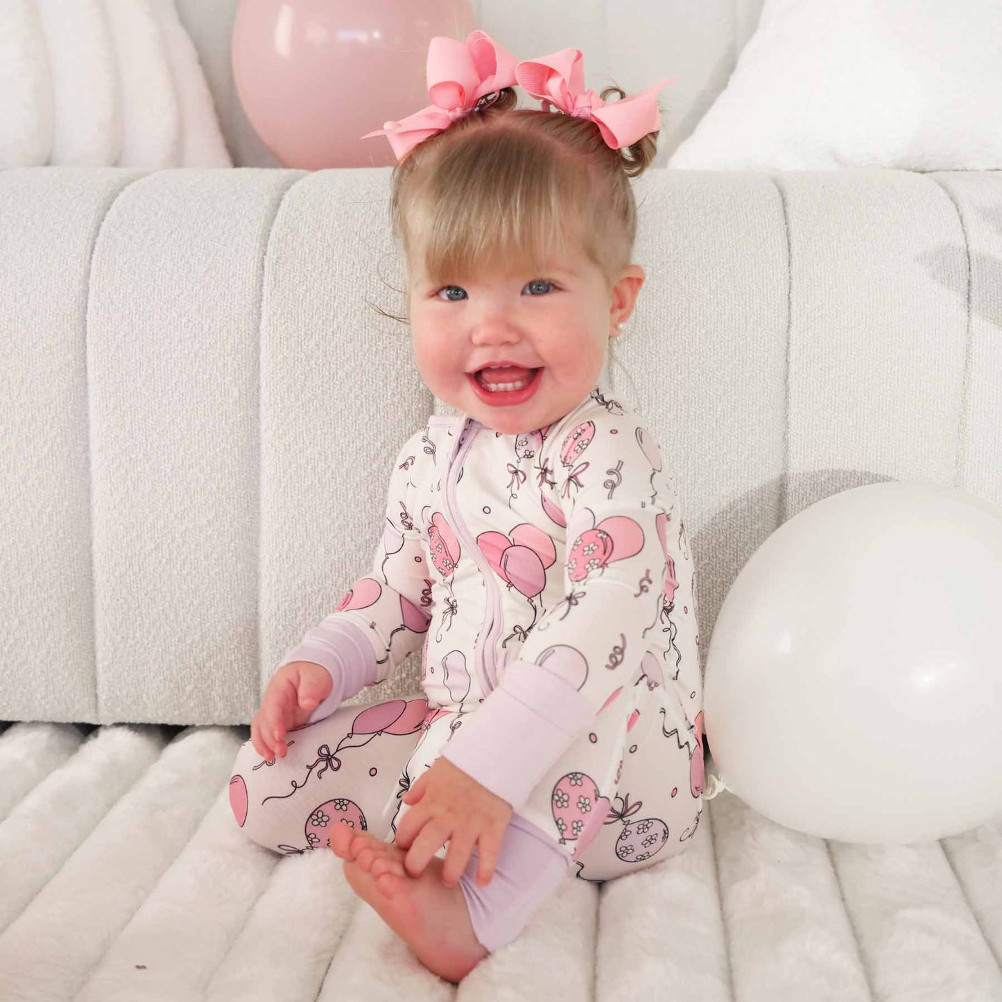 Party Time Convertible Zip Romper | Pink