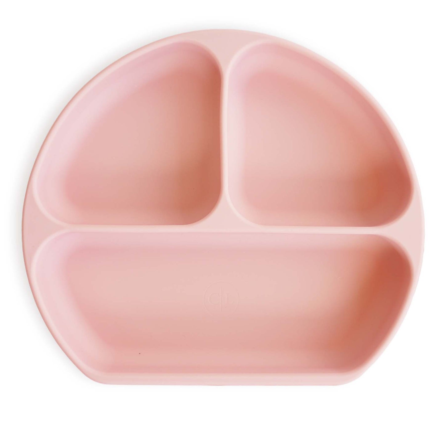 Silicone Suction Plate: Dusty Rose