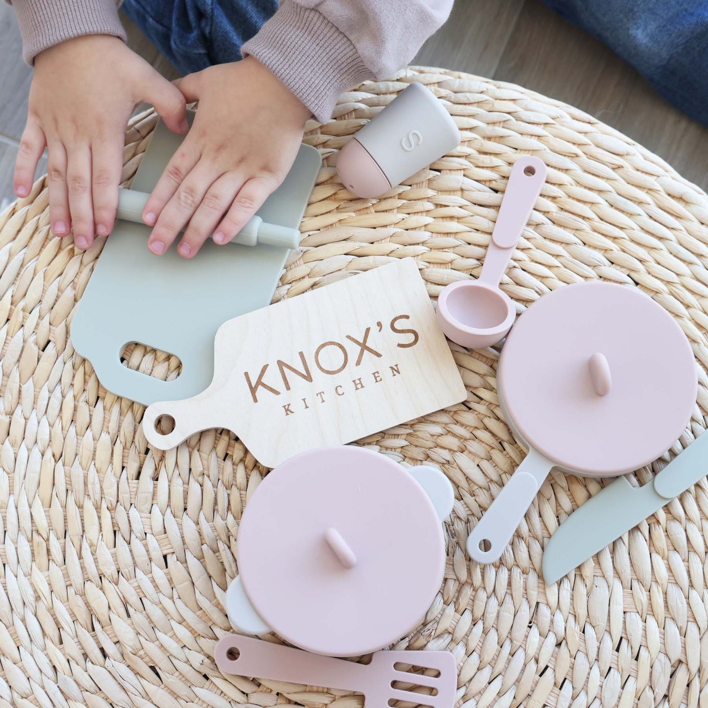 Silicone Play Kitchen Sets: Cactus Kitchen