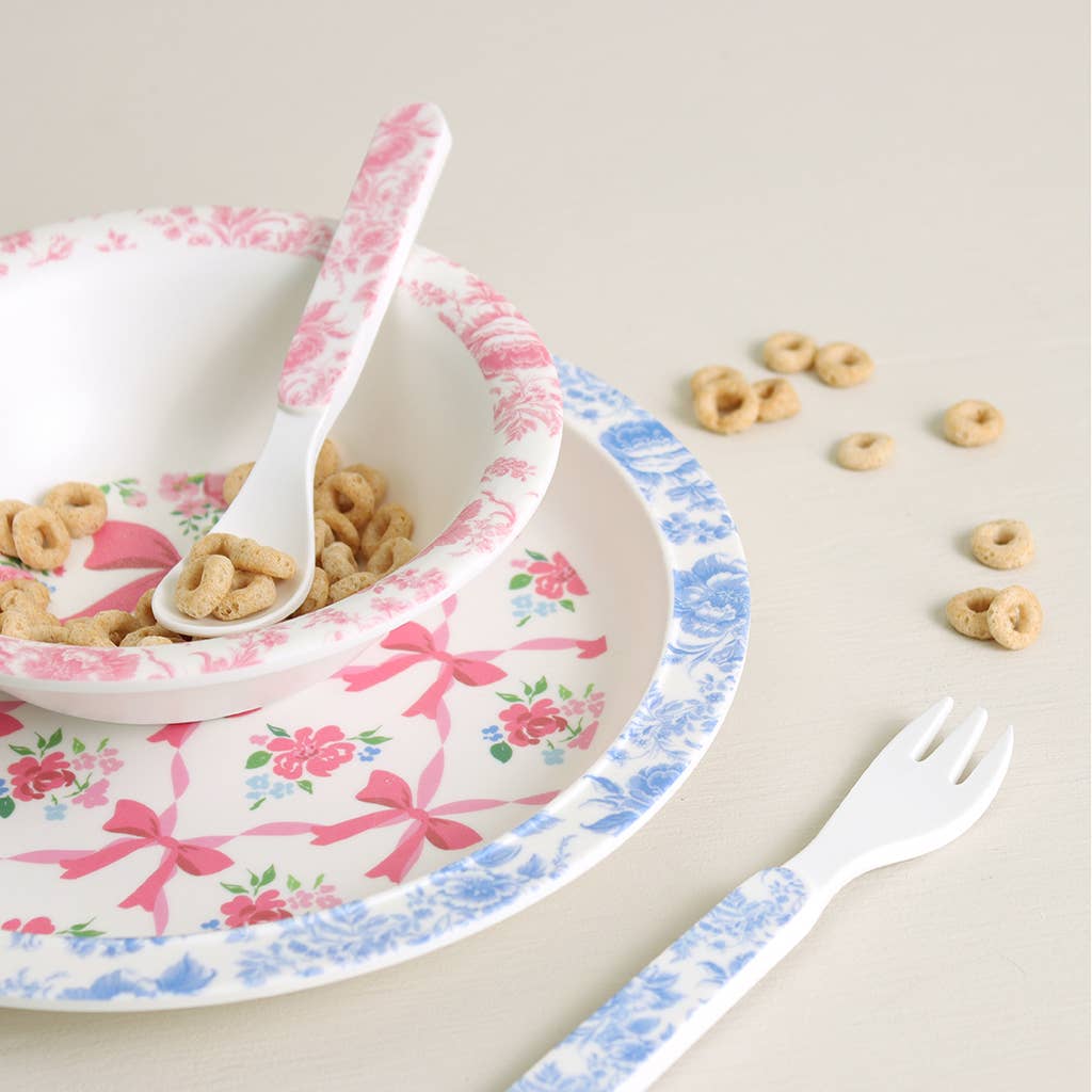 Itzy Bistro™ - 4 piece dining set: Ribbons & Roses
