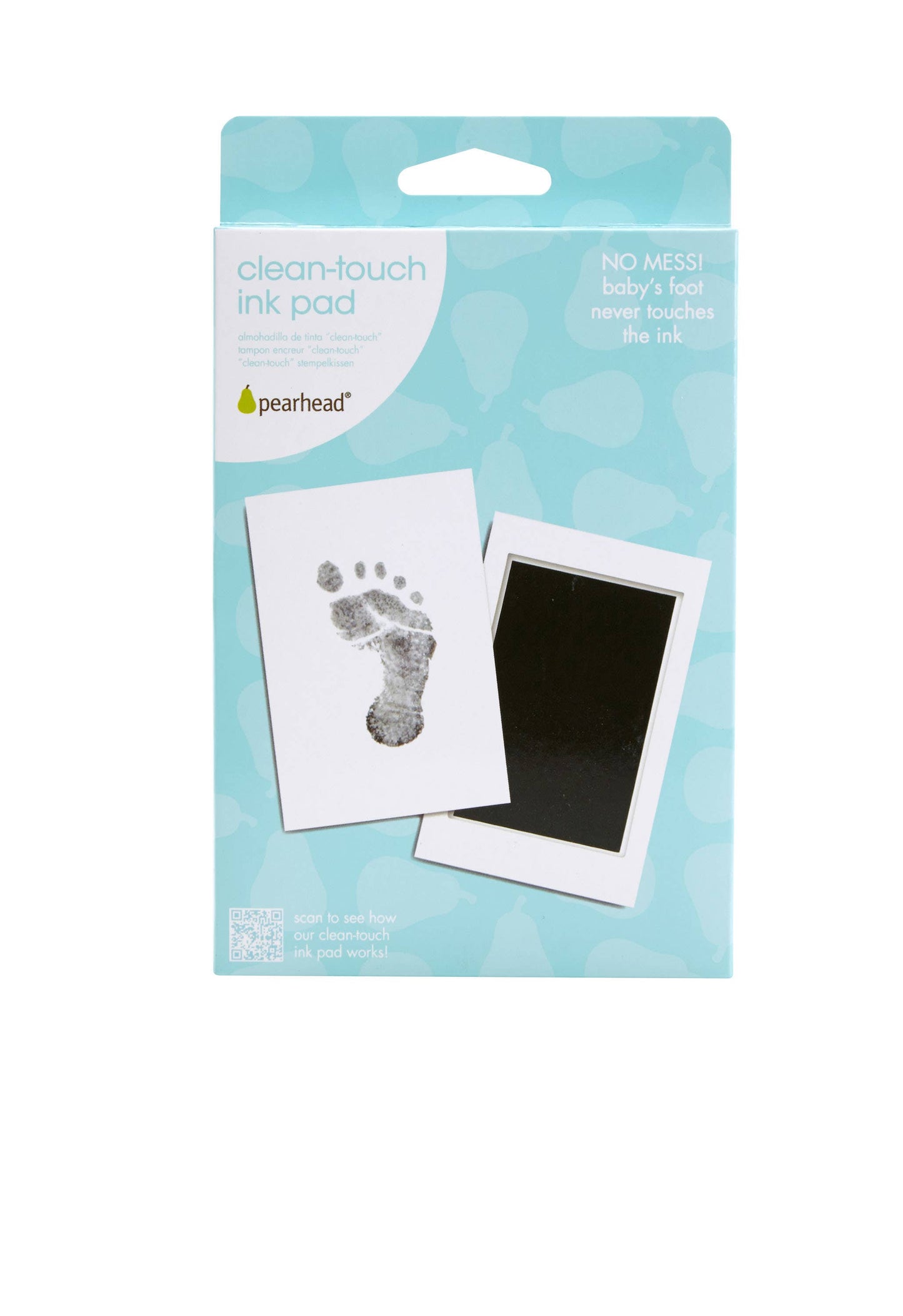 Baby Handprint or Footprint Clean-Touch Ink Pad Kit: Blue