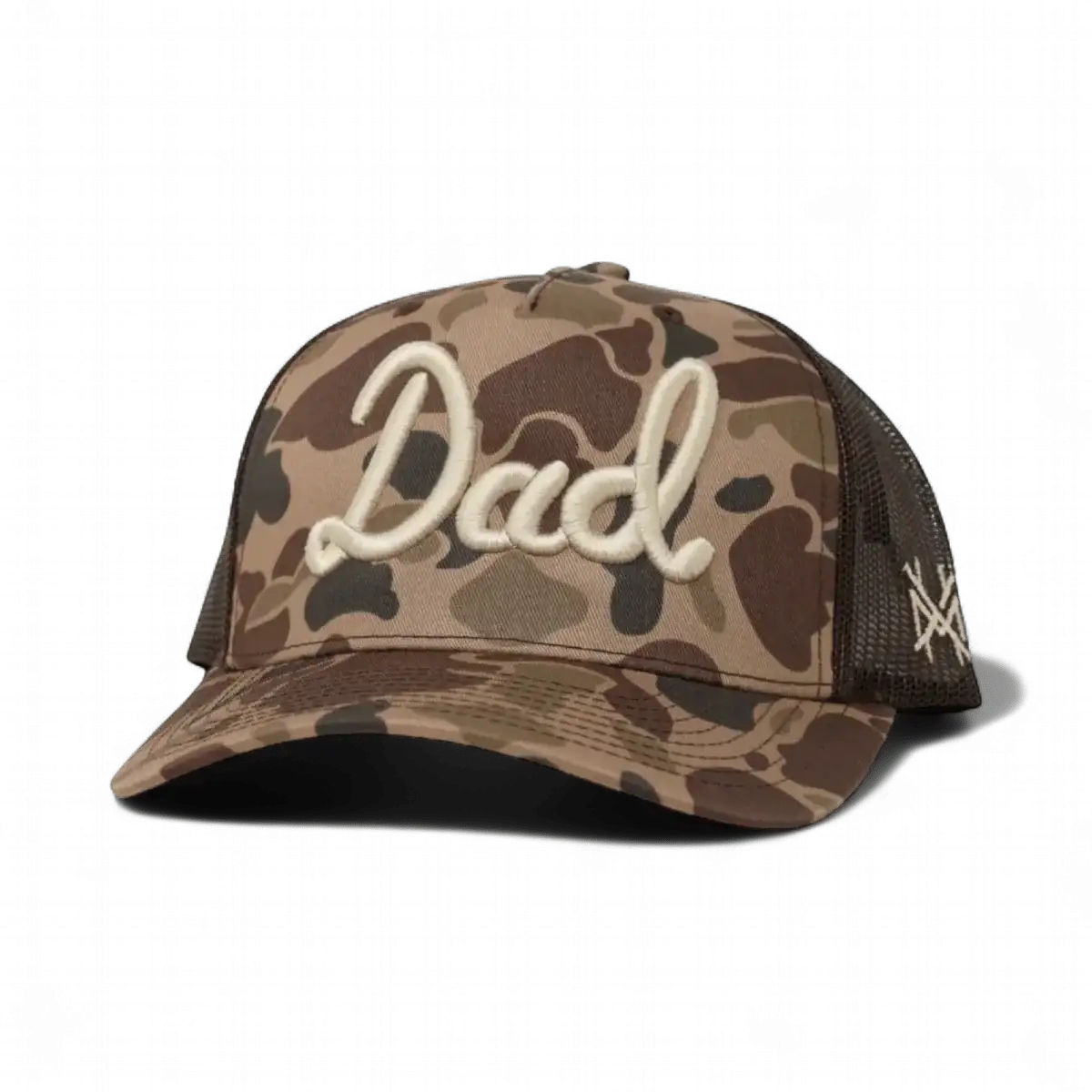 Dad Trucker Hat: Retro Edge/ Natural