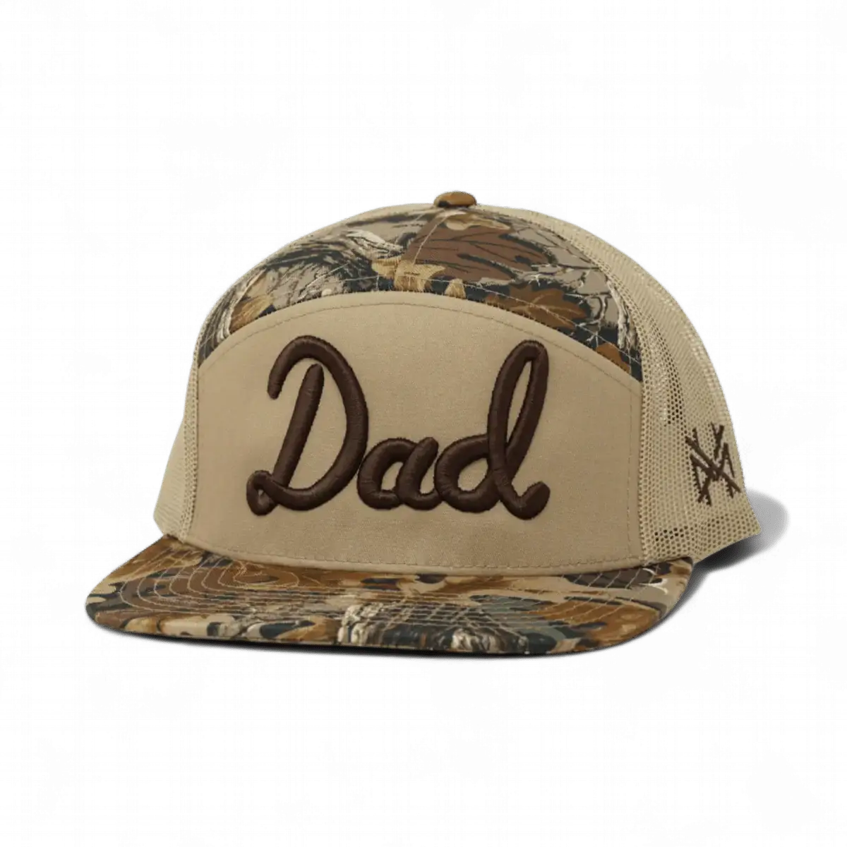 Dad Trucker Hat: Retro Bottomland/Natural