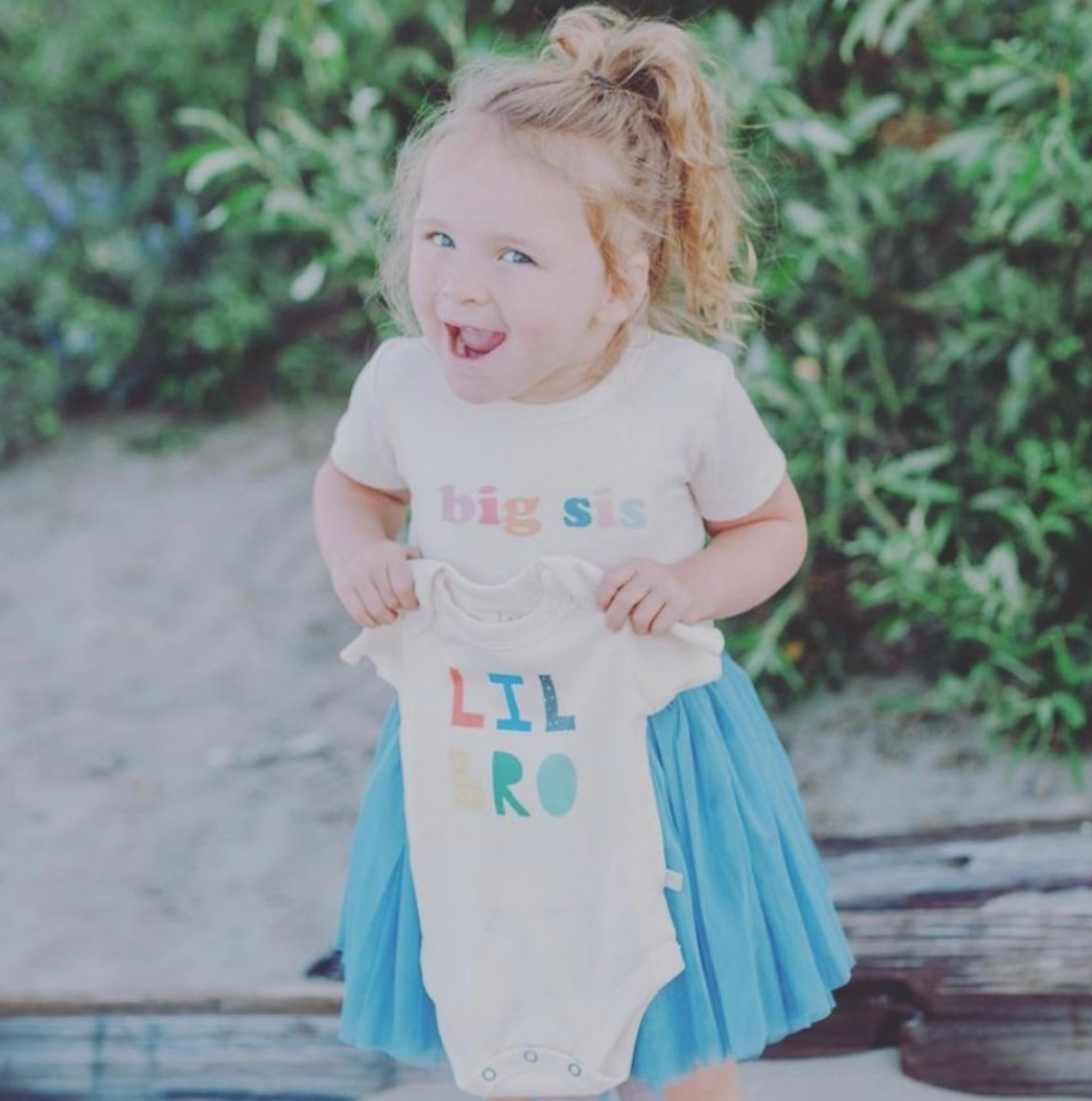 Kid toddler graphic tee | big sis original