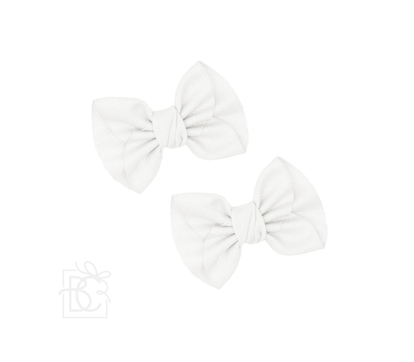 2 MINI ANNE BOWS W/CLIP: RED