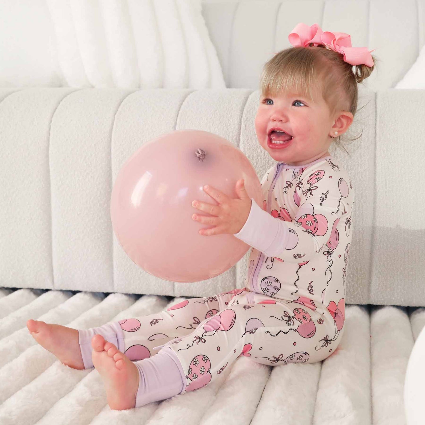 Party Time Convertible Zip Romper | Pink
