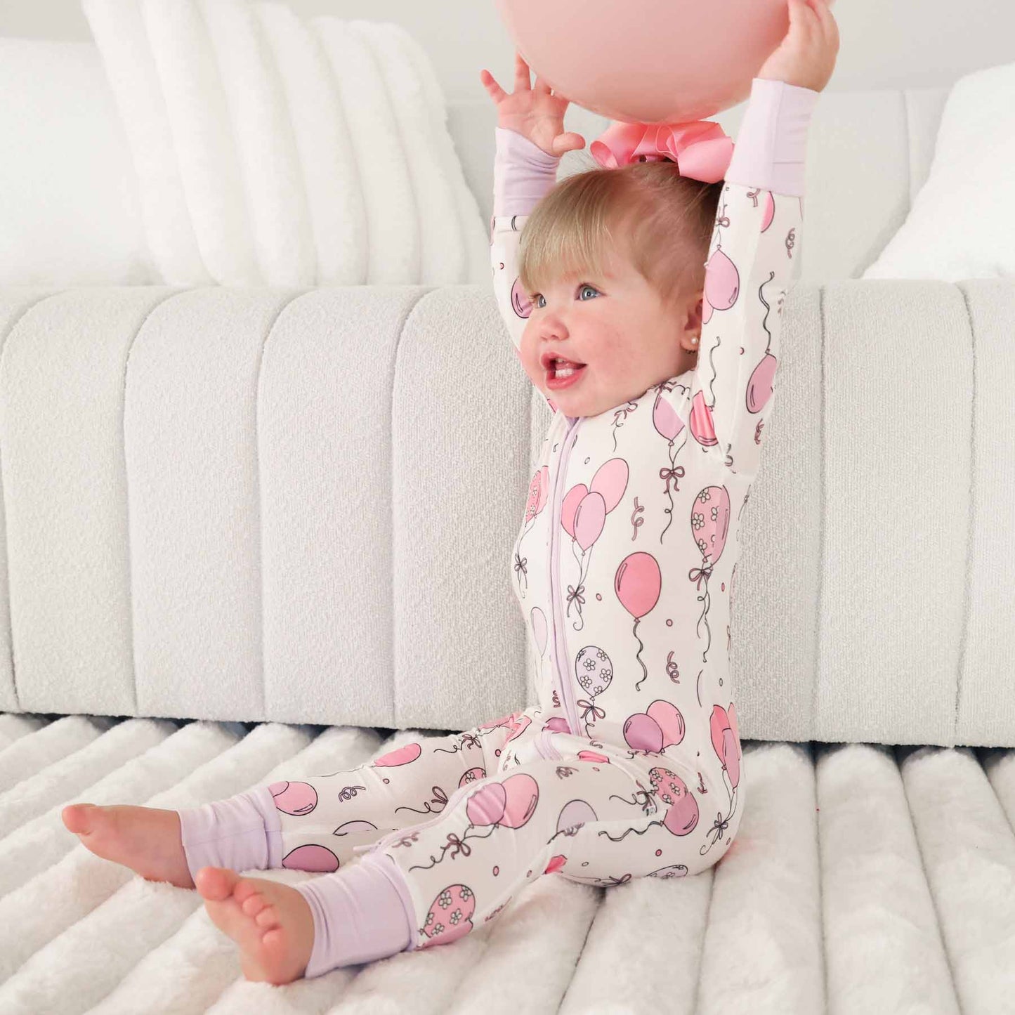 Party Time Convertible Zip Romper | Pink
