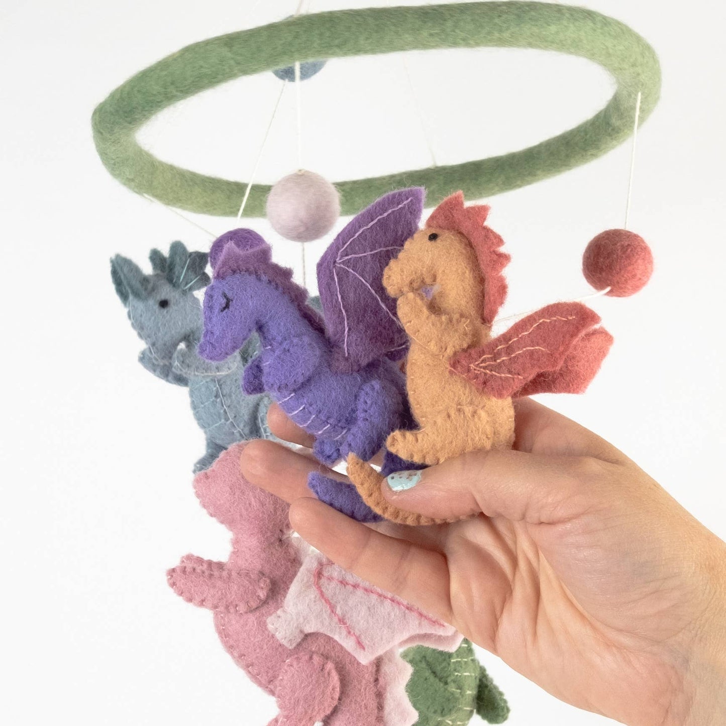 Baby Mobile - Baby Dragon - Nursery Decor