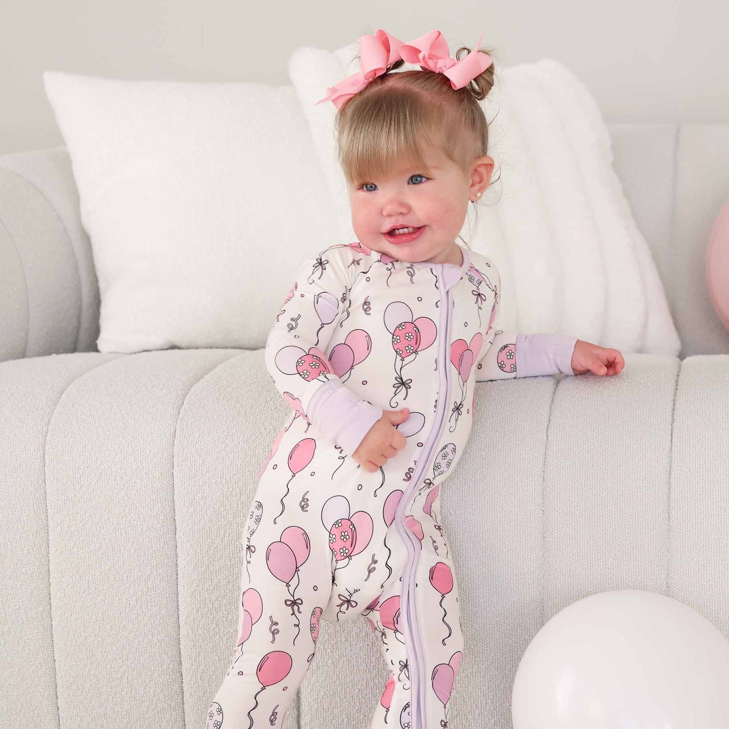 Party Time Convertible Zip Romper | Pink