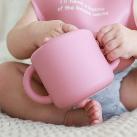 Silicone Snack Cups: Dusty Rose