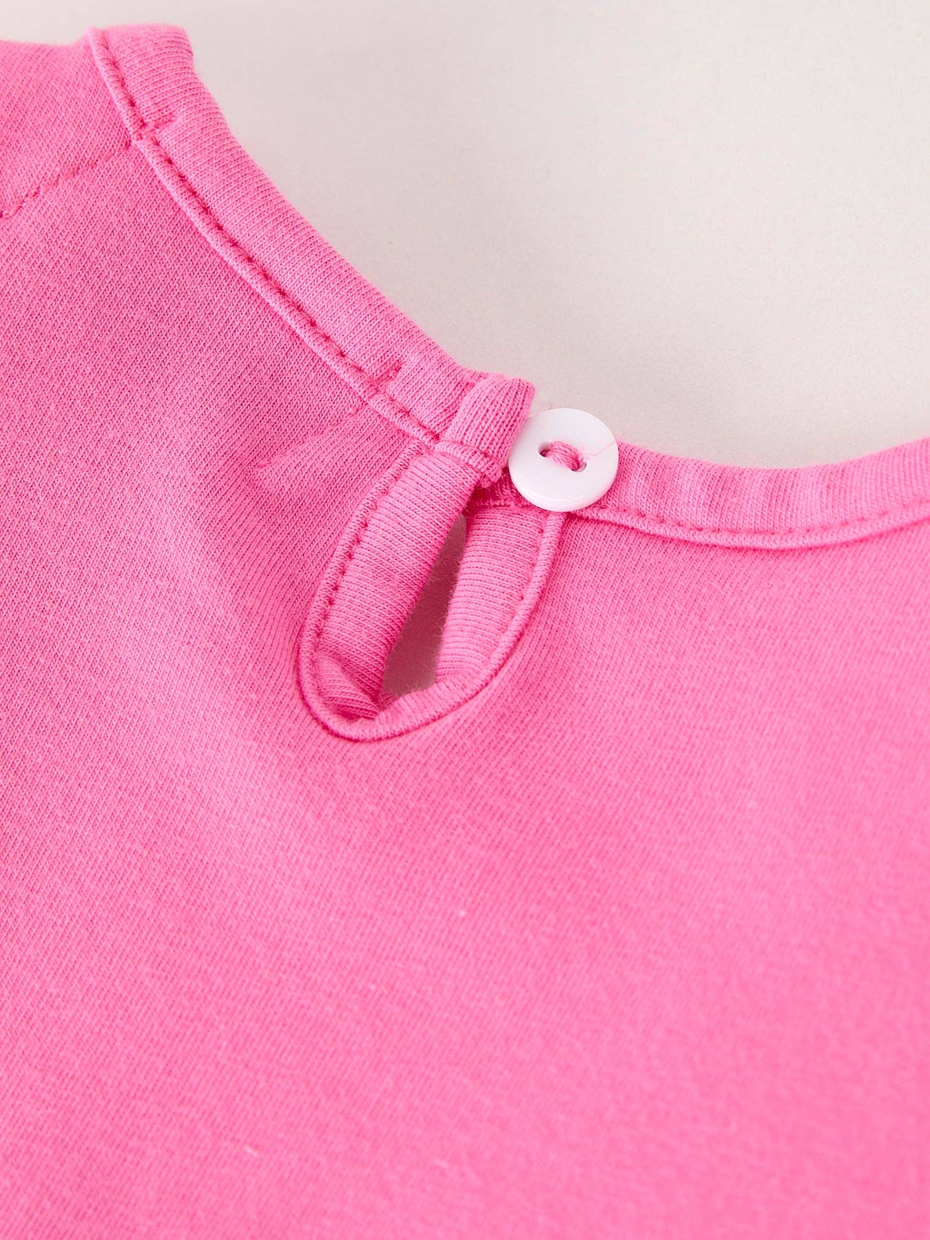 "GOBBLE" Smock Embroidery Baby Girl Romper