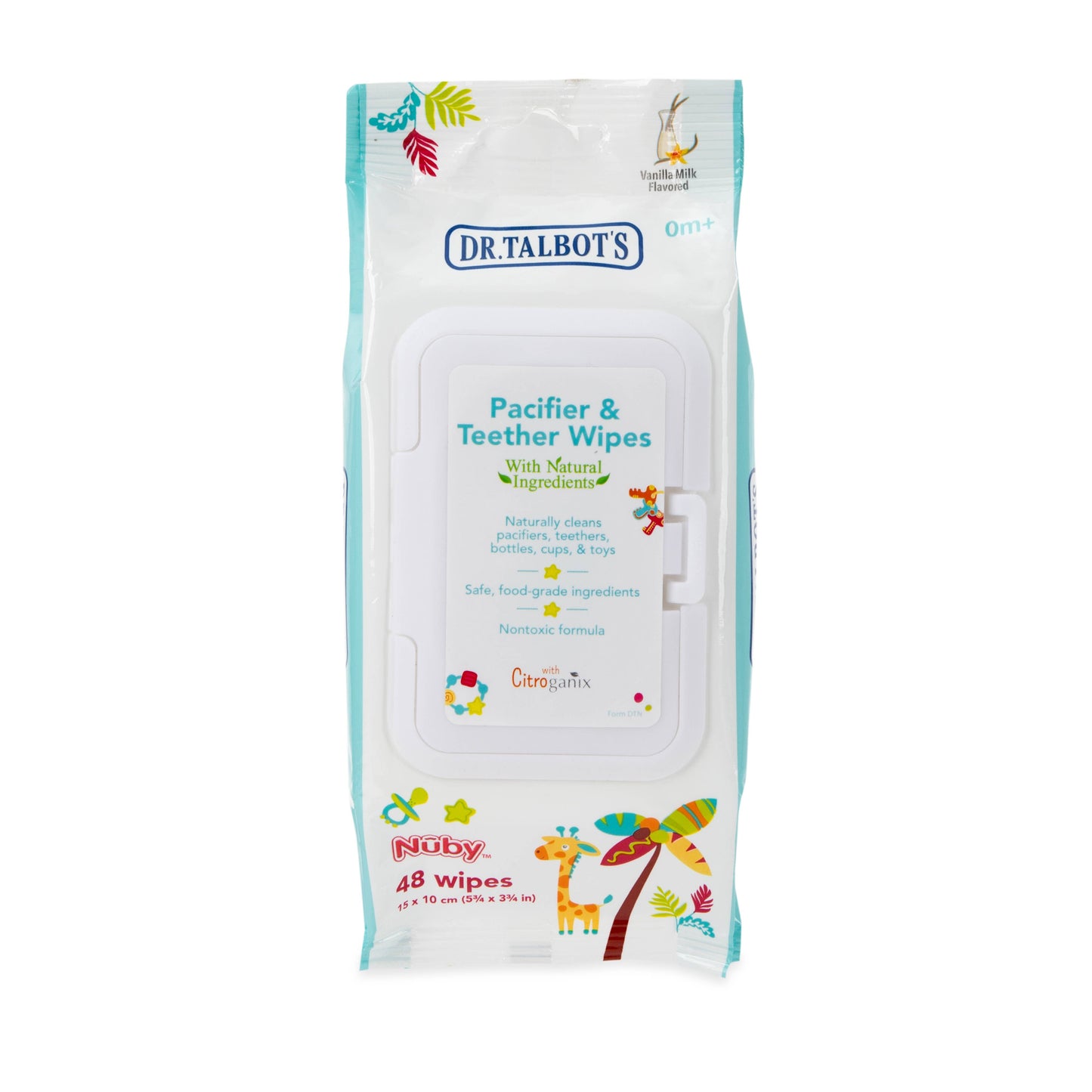 Pacifier and Teether Wipes, Vanilla Milk Flavor