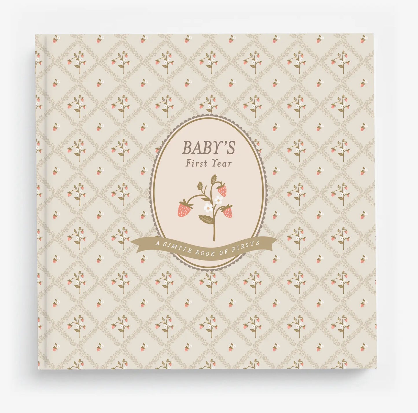 Cottage Garden Baby Memory Book