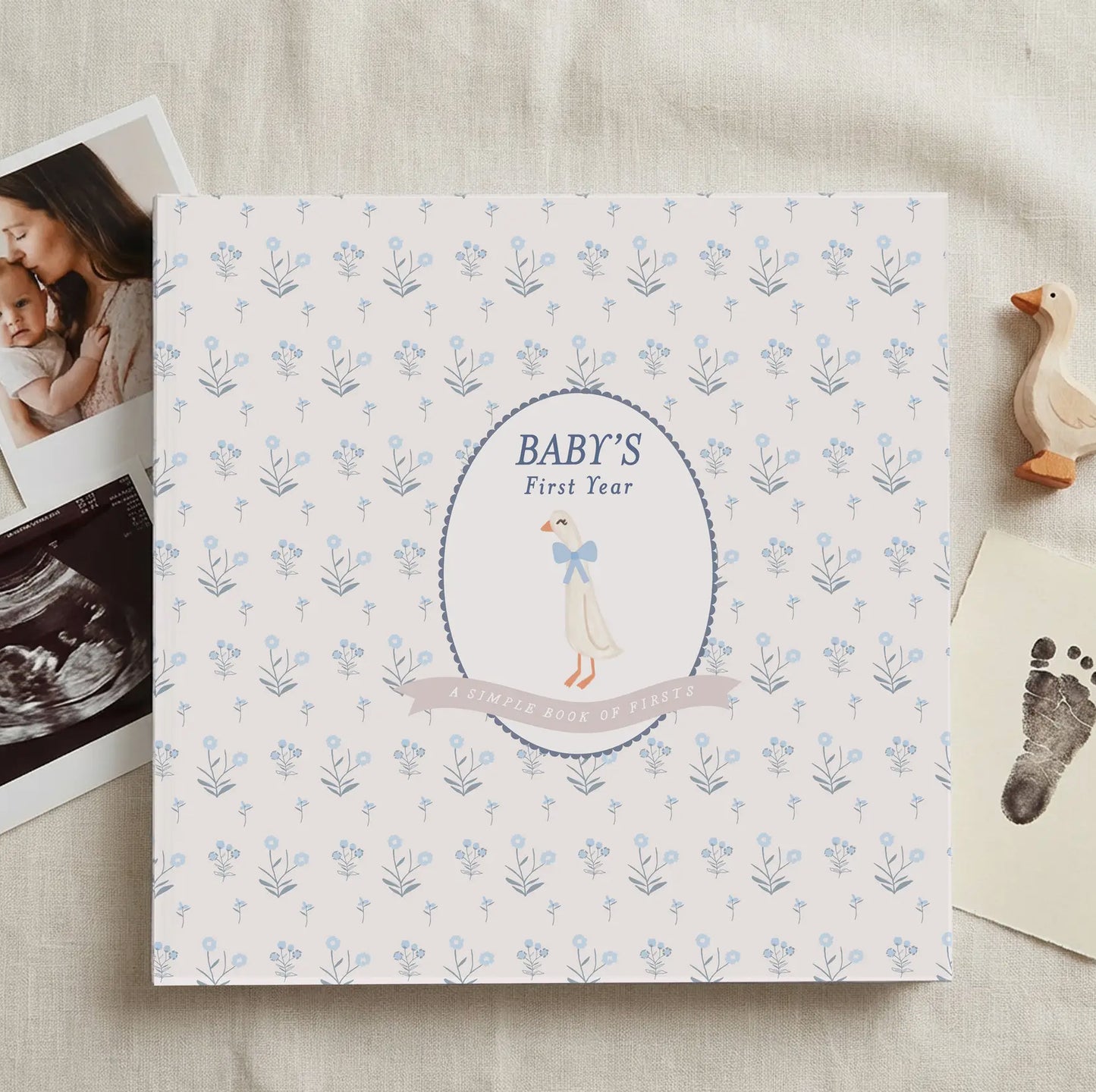 Little Goose Baby Memory Book