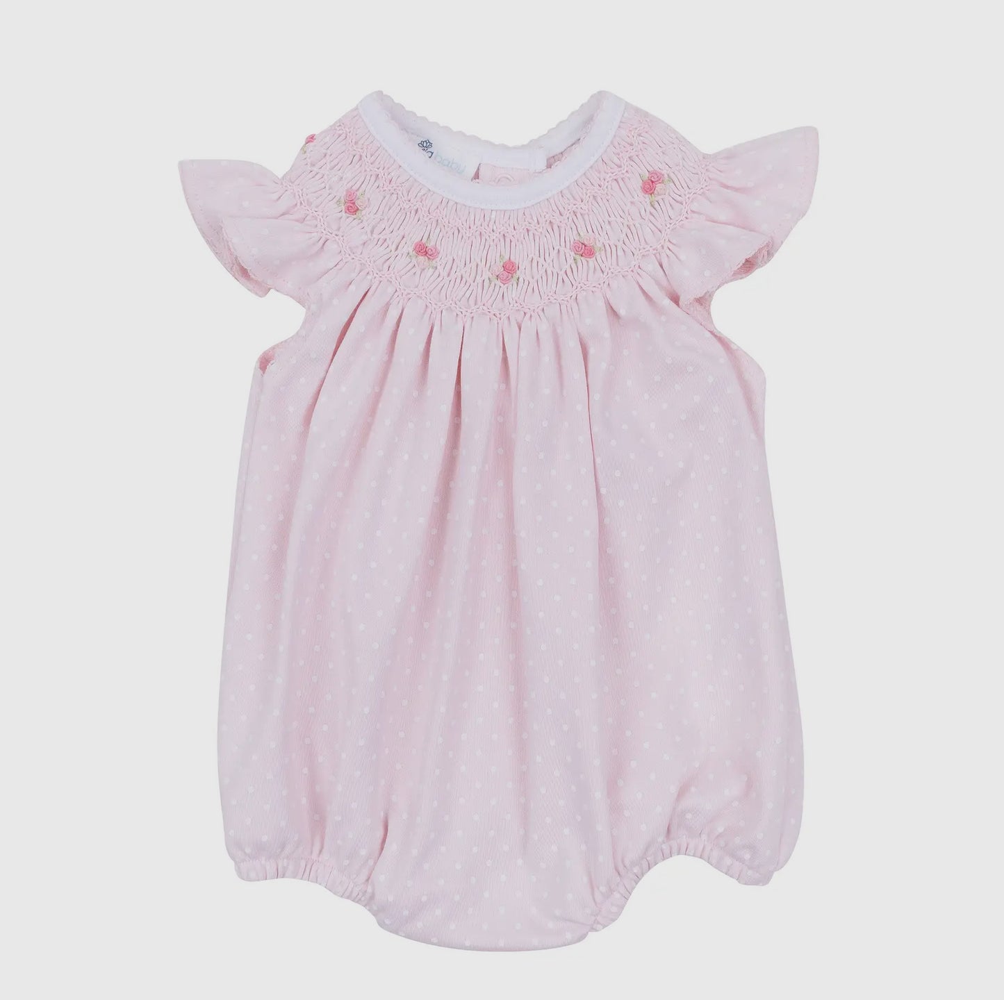 Mia's Classics Bishop Short Sleeve Bubble - Pink