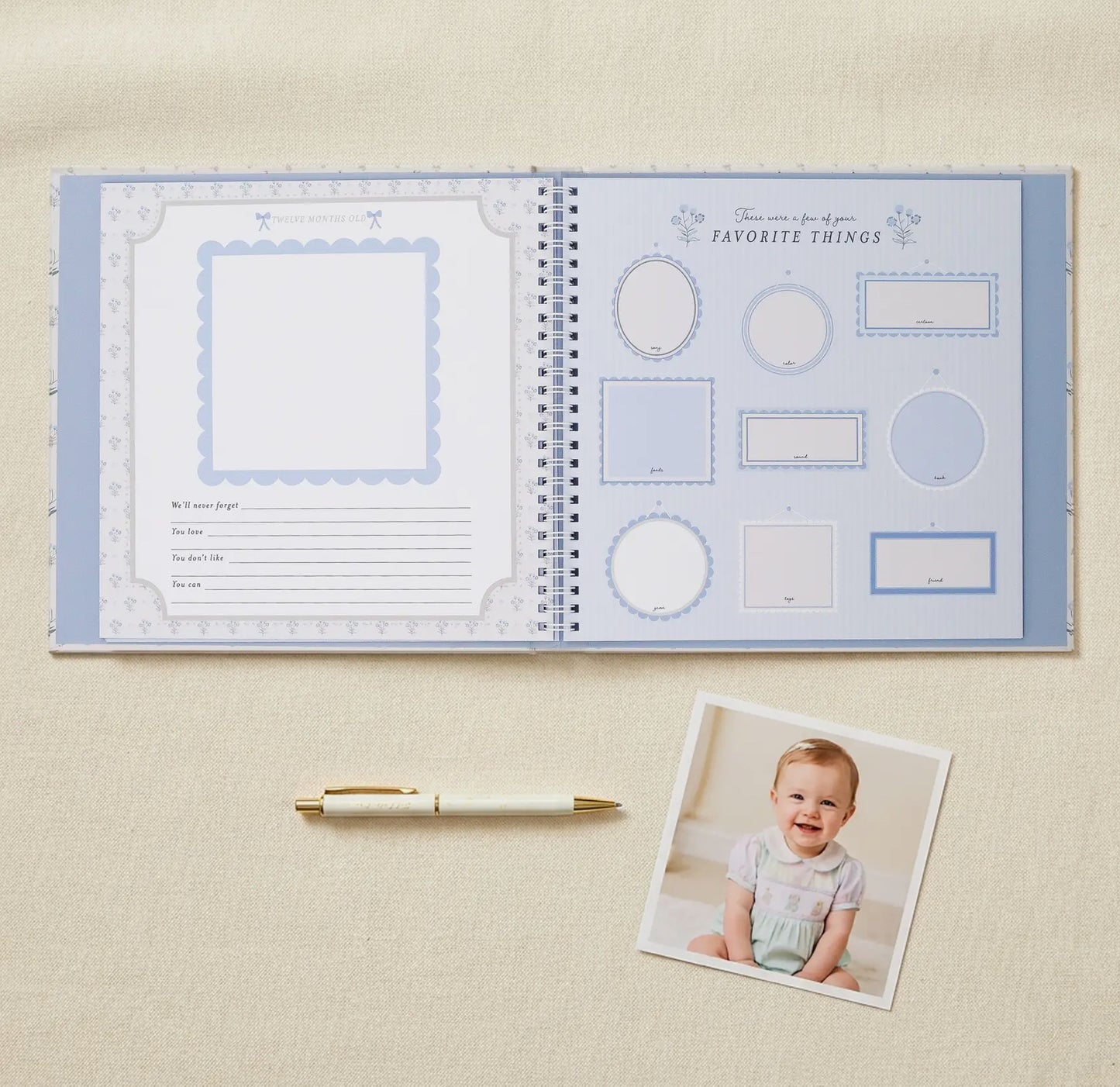Little Goose Baby Memory Book