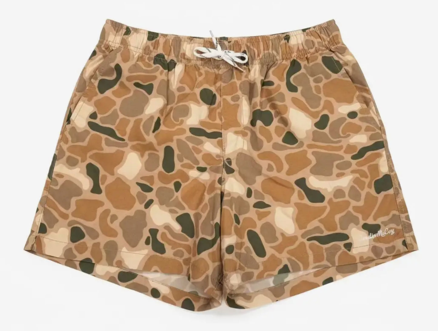 Kids' Brown Camo Performance Shorts