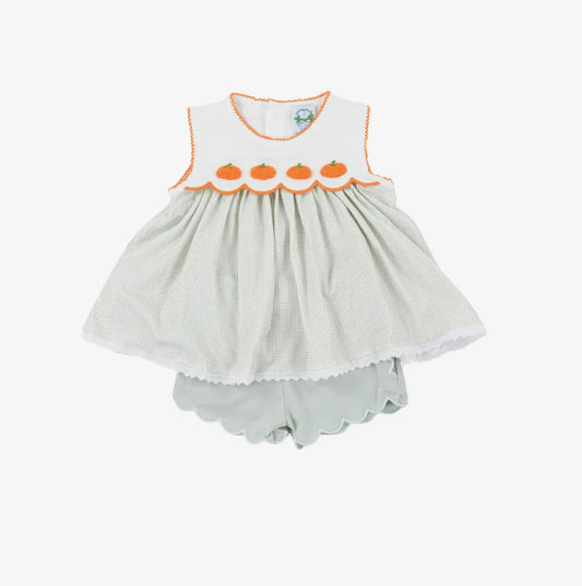 Sweet and Simple Pumkins Girl Short Set