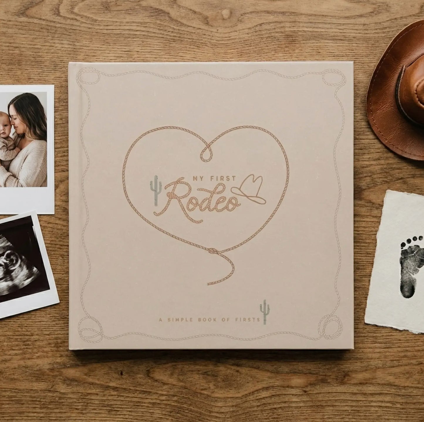My First Rodeo Baby Memory Book